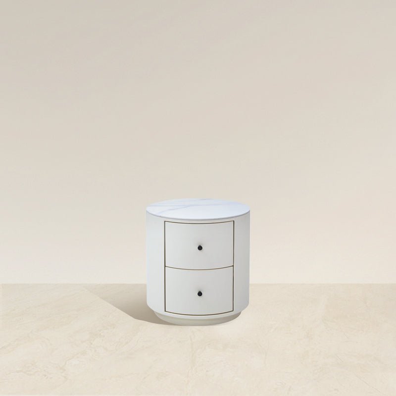 Luna Curved Bedside Table - Artspire Home