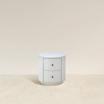 Luna Curved Bedside Table - Artspire Home