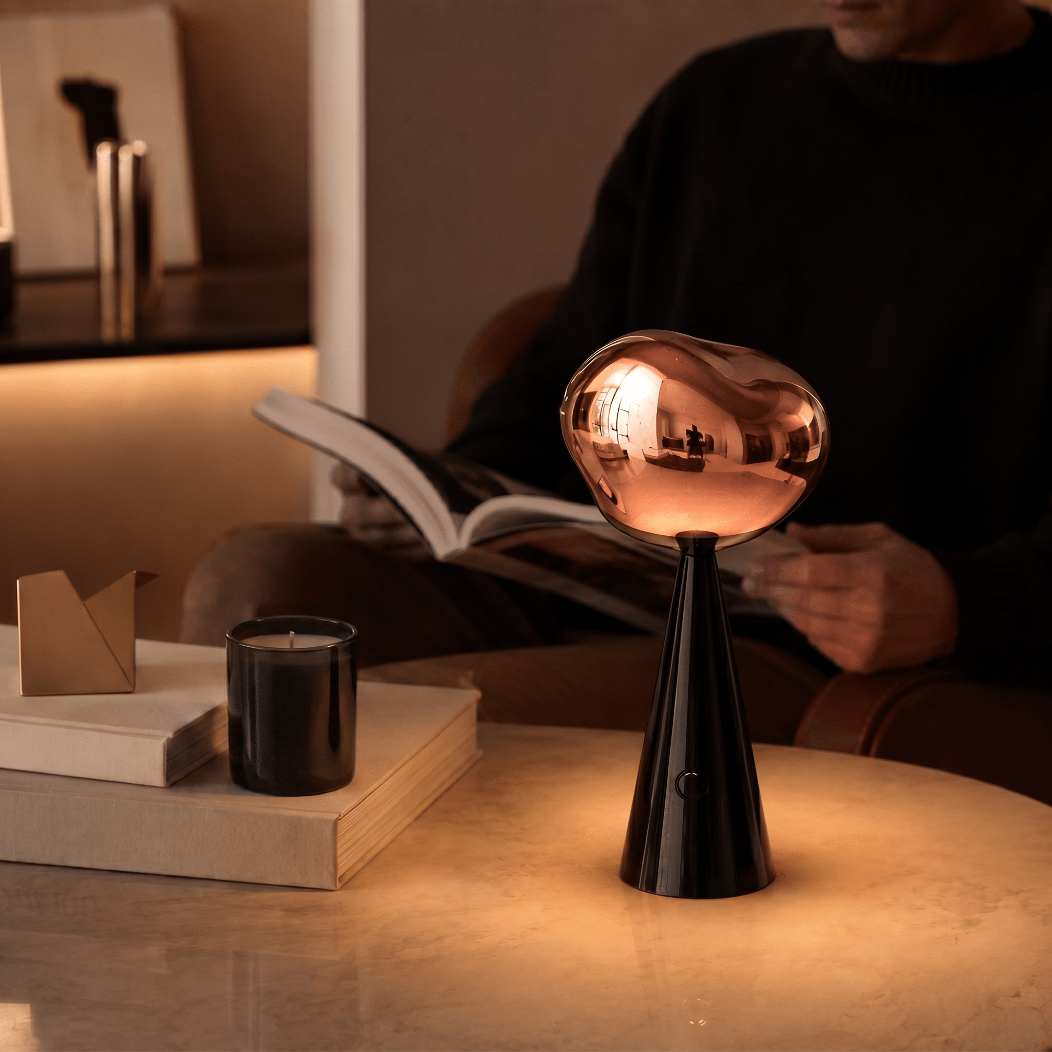 Lunar Swirl Lamp - Artspire Home