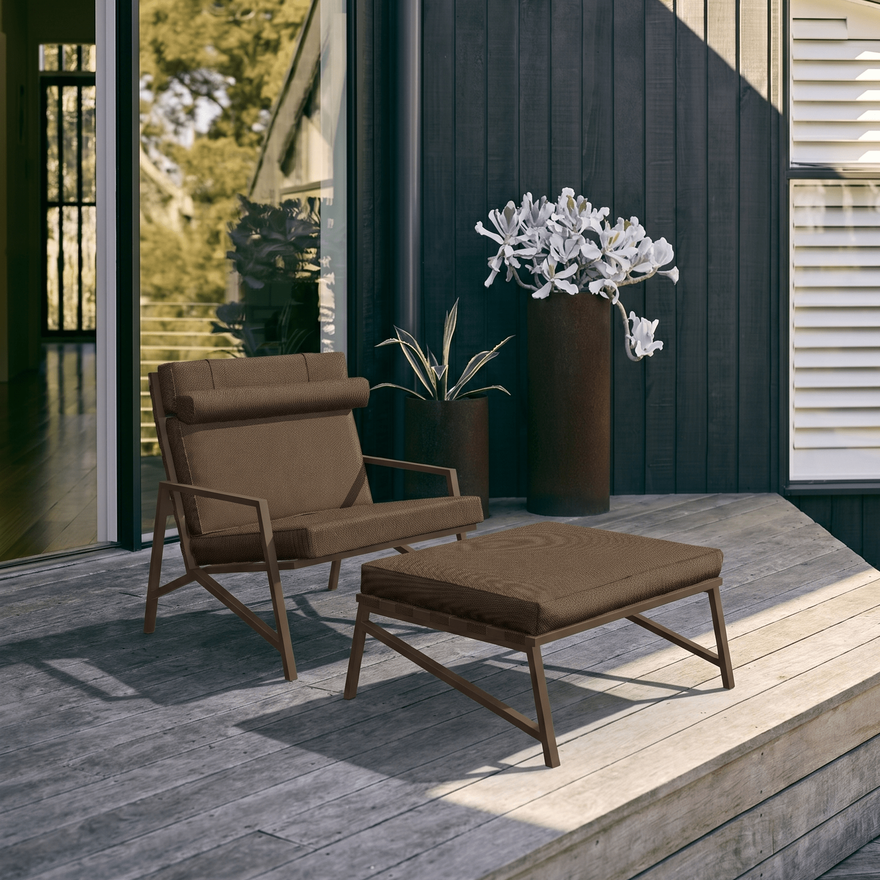 Luxe Lounge Outdoor Set - Artspire Home