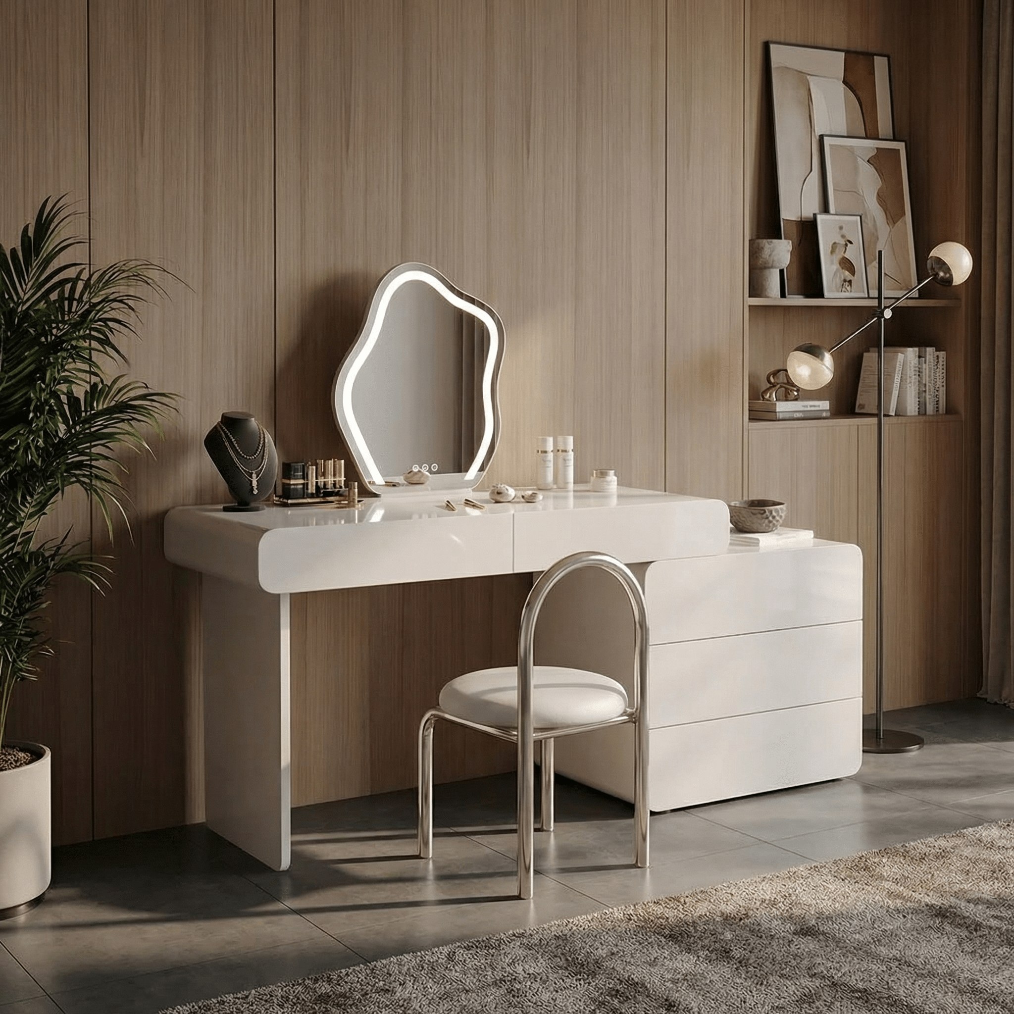 Makeup Desk - Cliff Desk - Artspire Home