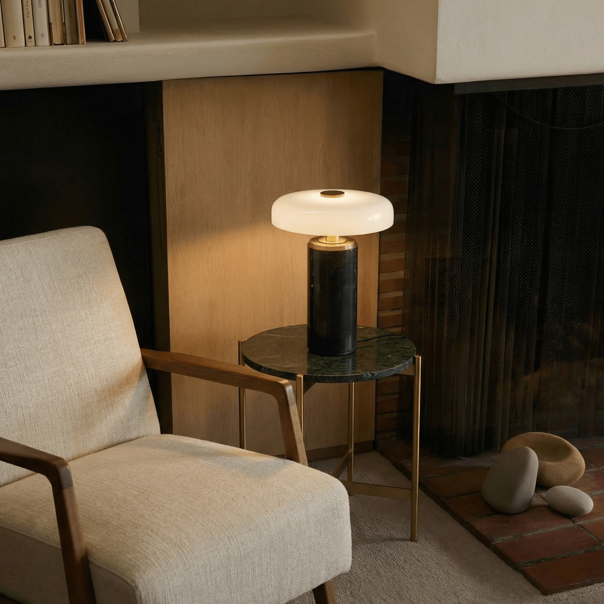 Marble Cloud Table Lamp - Artspire Home
