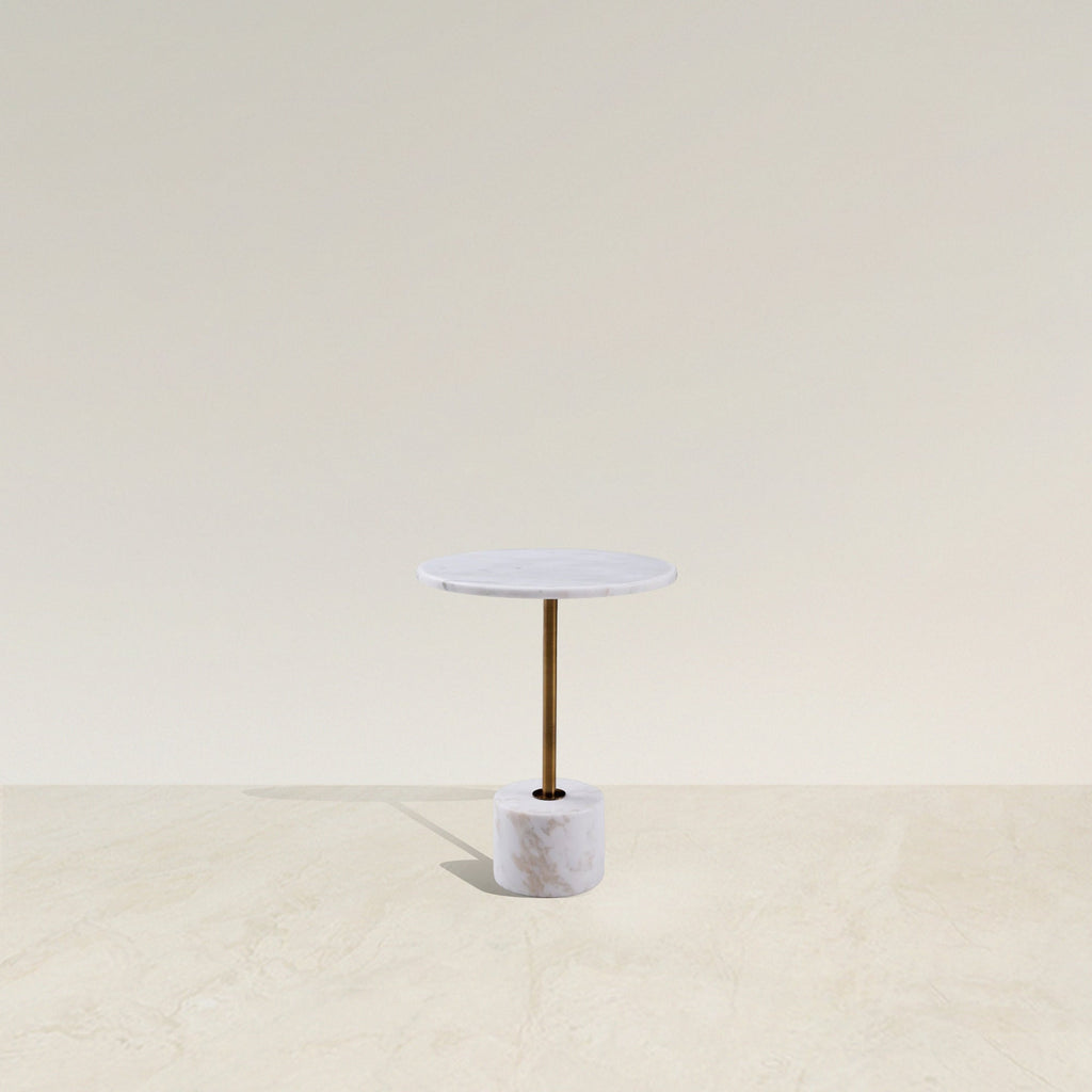 Marble Pedestal Table - Artspire Home