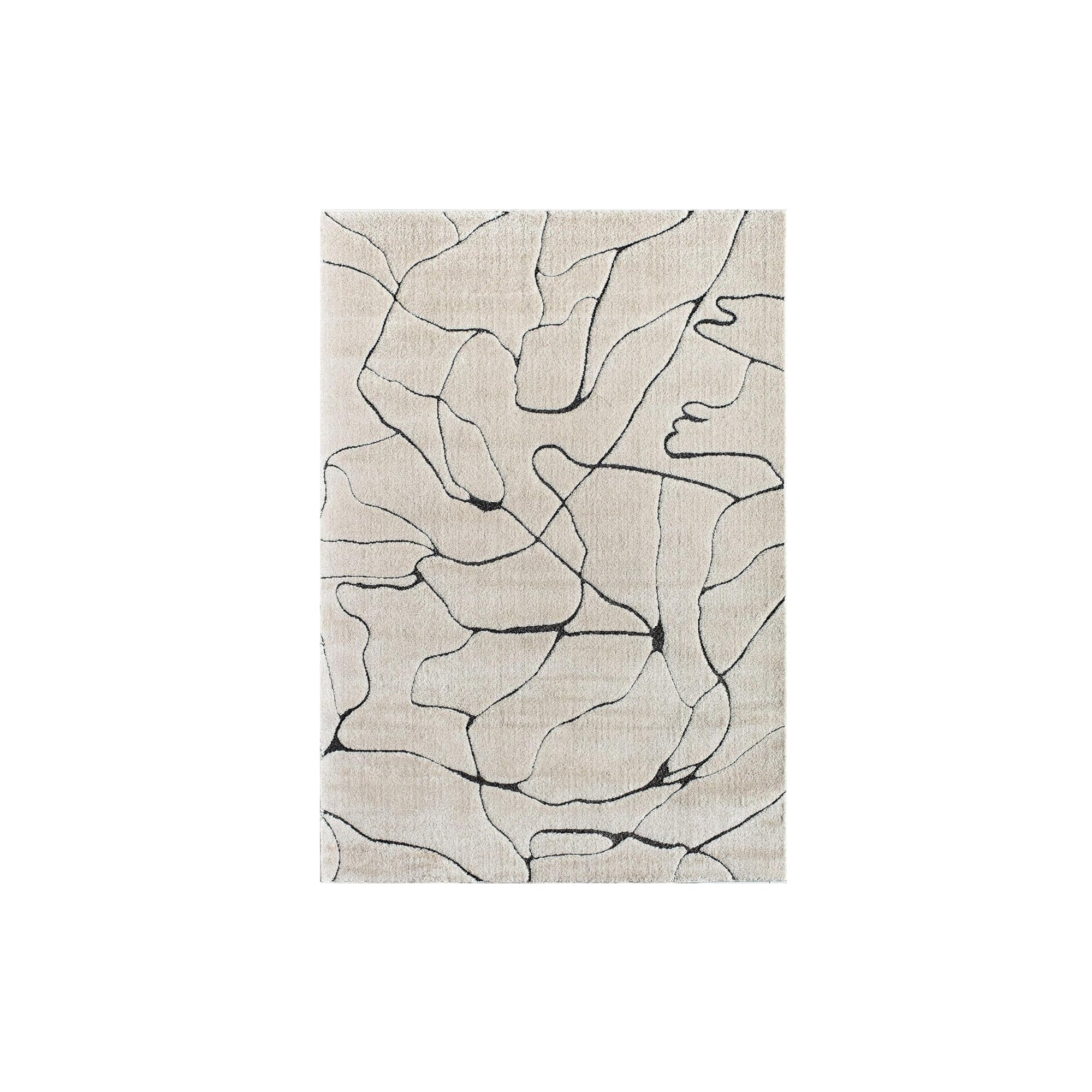 Modern Abstract Line Area Rug - Artspire Home