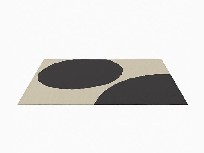 Modern Abstract Oval Rug - Artspire Home