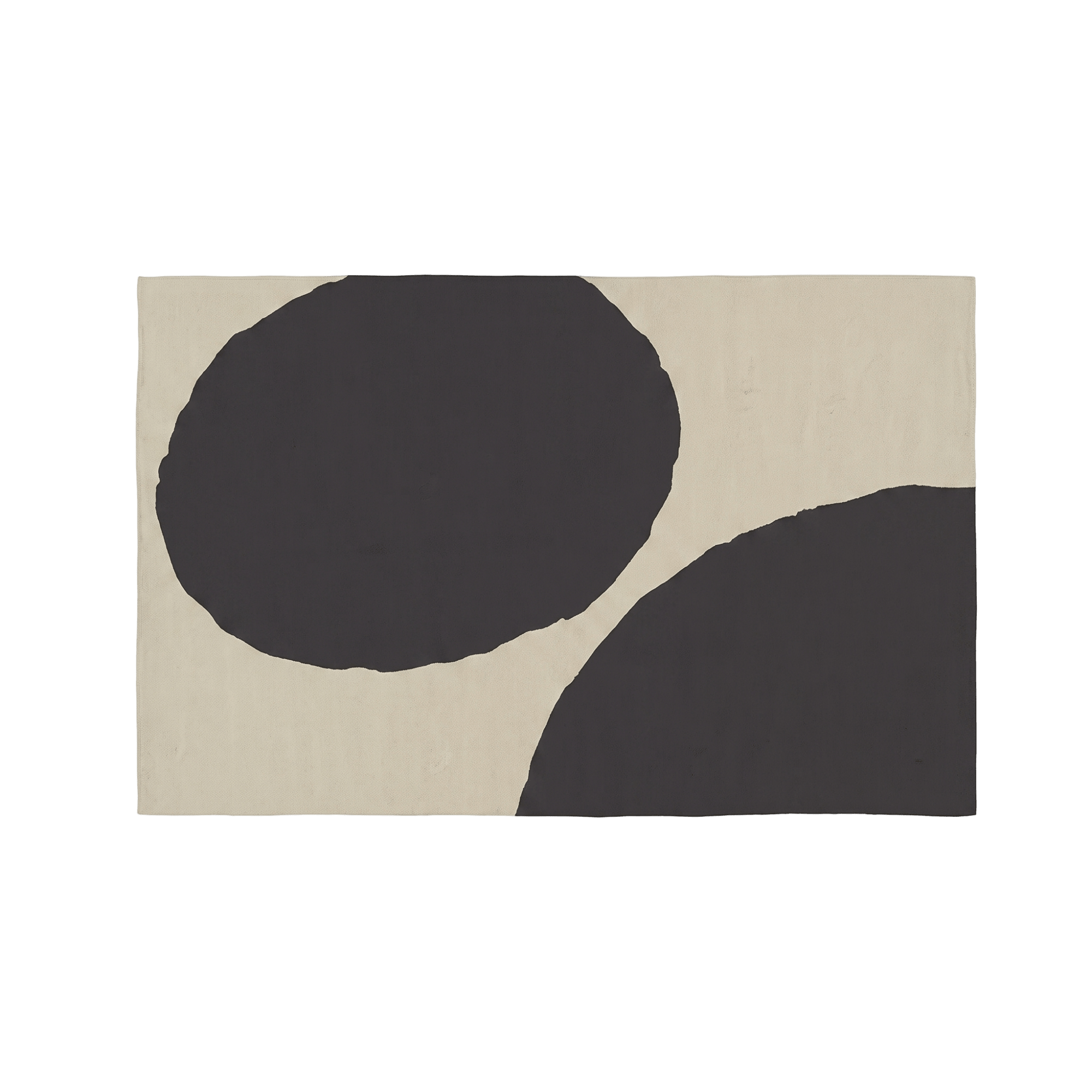 Modern Abstract Oval Rug - Artspire Home