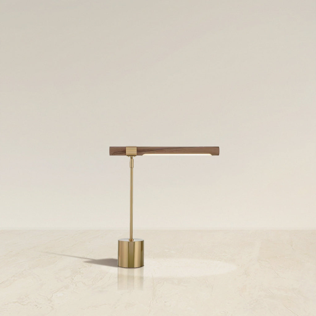 Modern Brass Table Lamp - Artspire Home