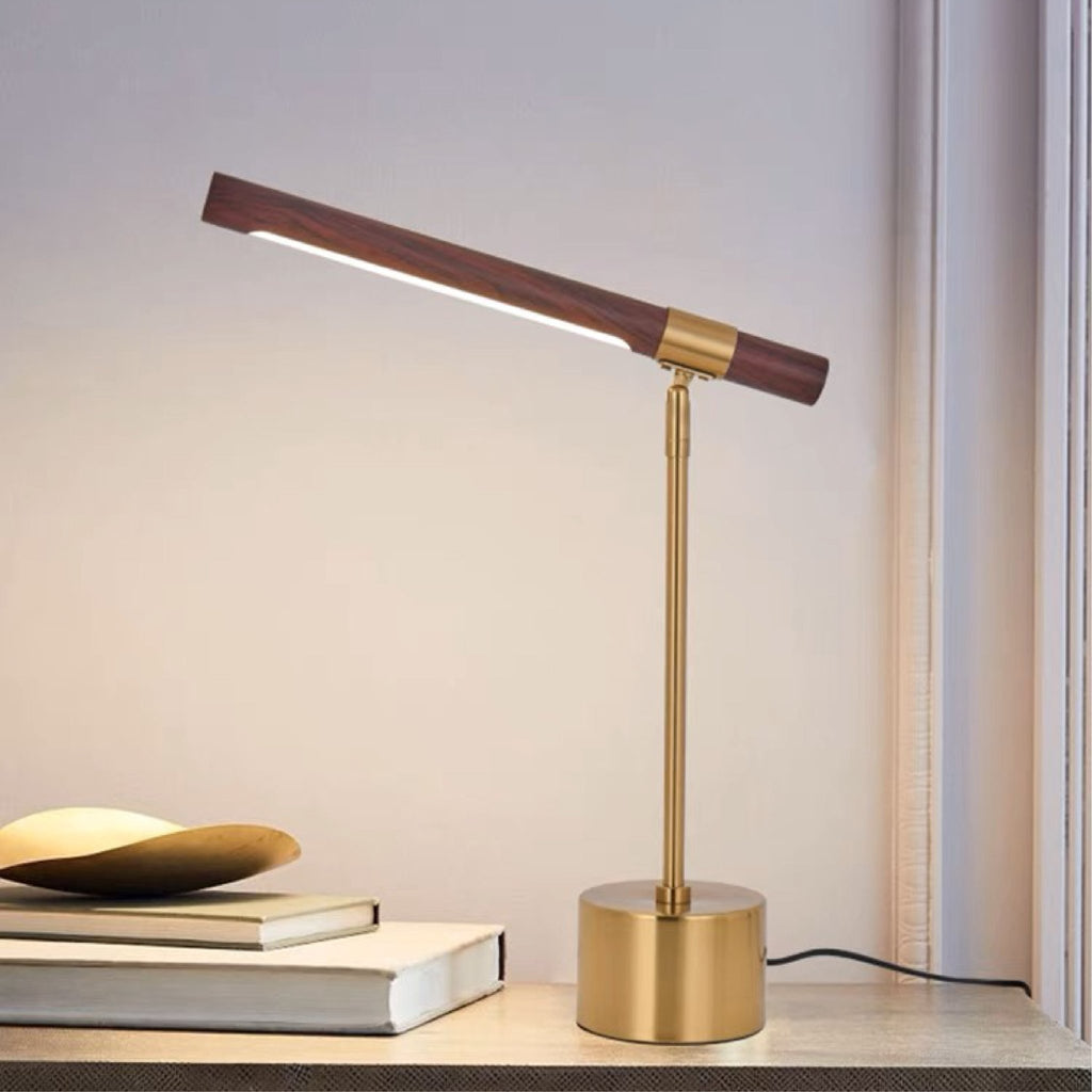 Modern Brass Table Lamp - Artspire Home