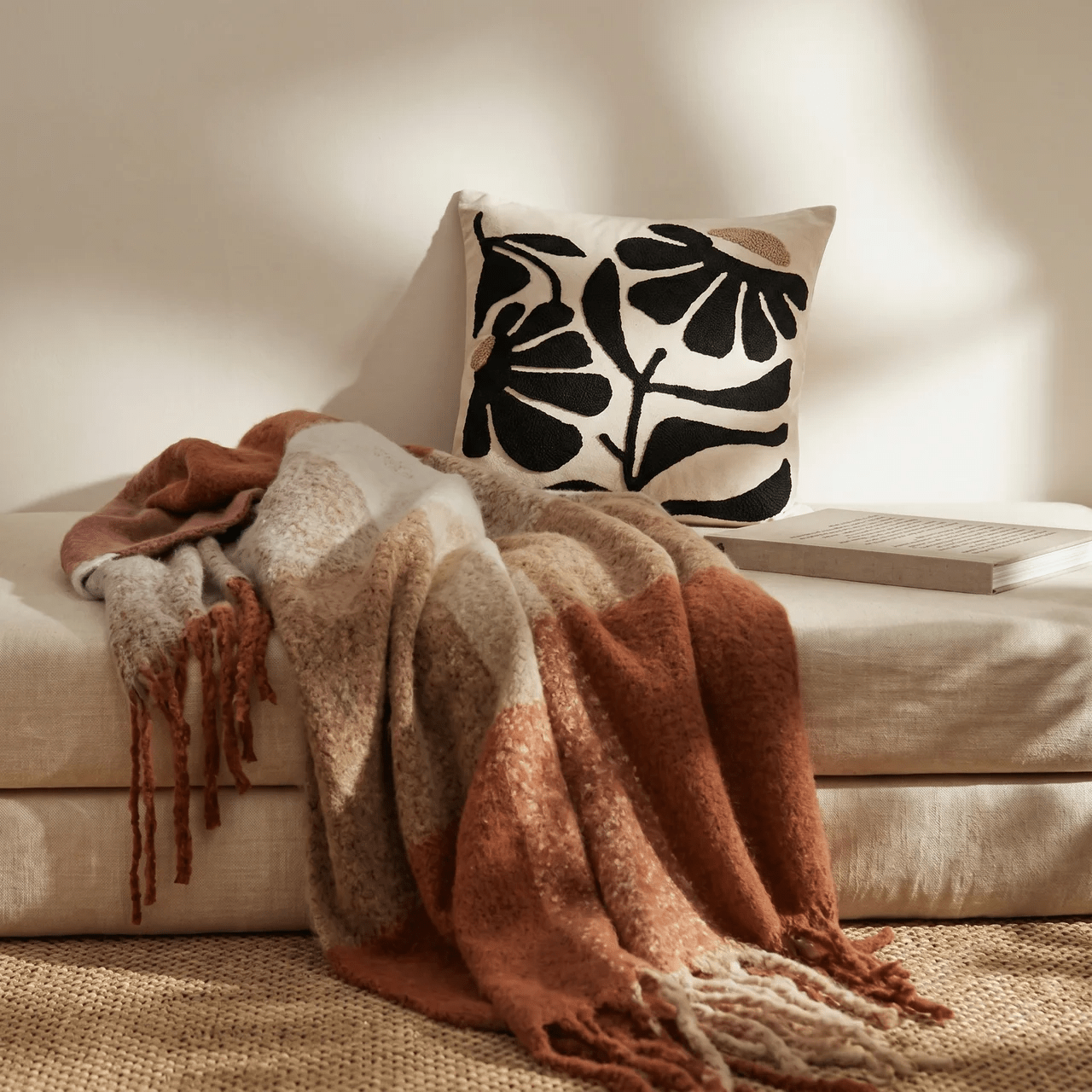 Monstera Form Cushion - Artspire Home