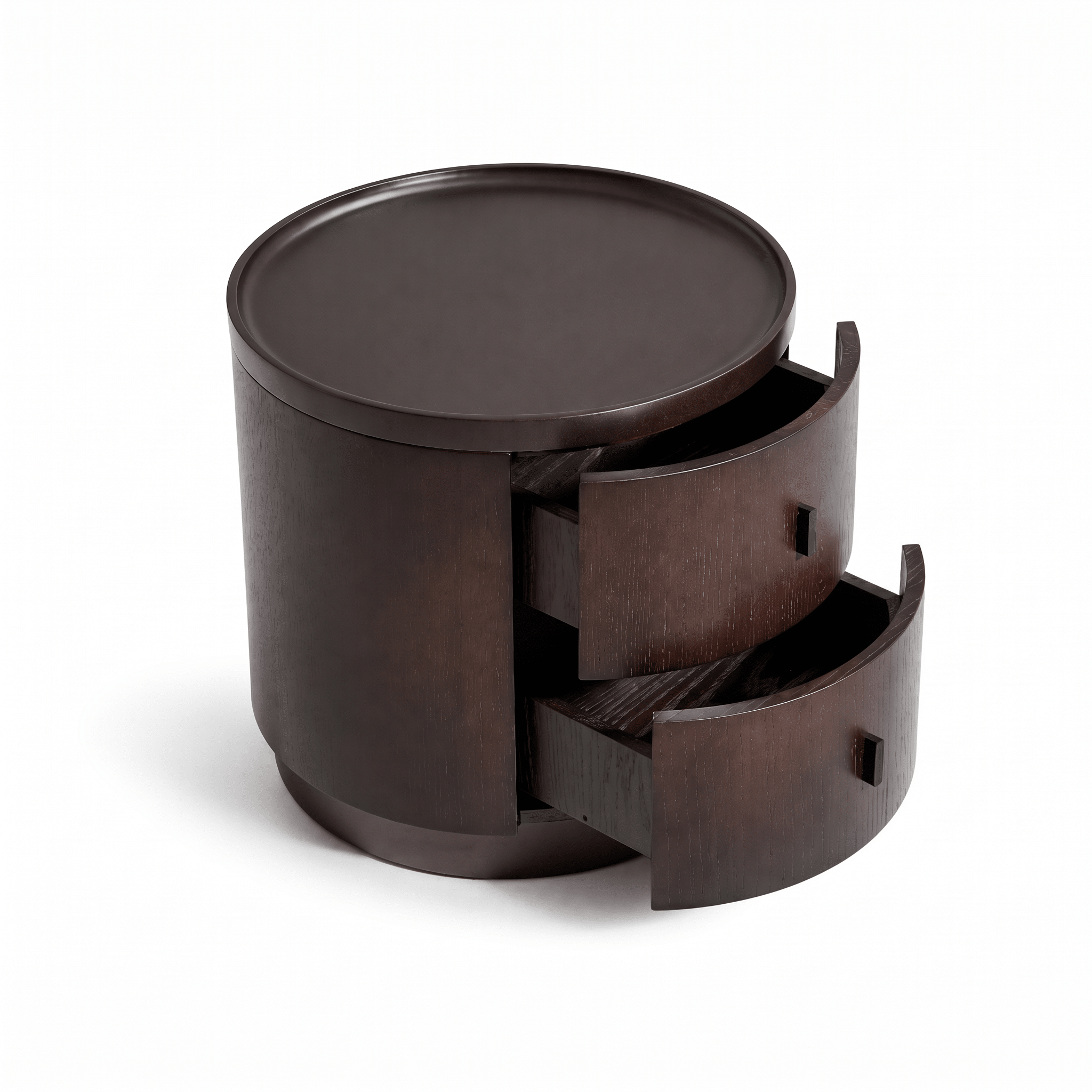 Nero Round Bedside Table - Artspire Home