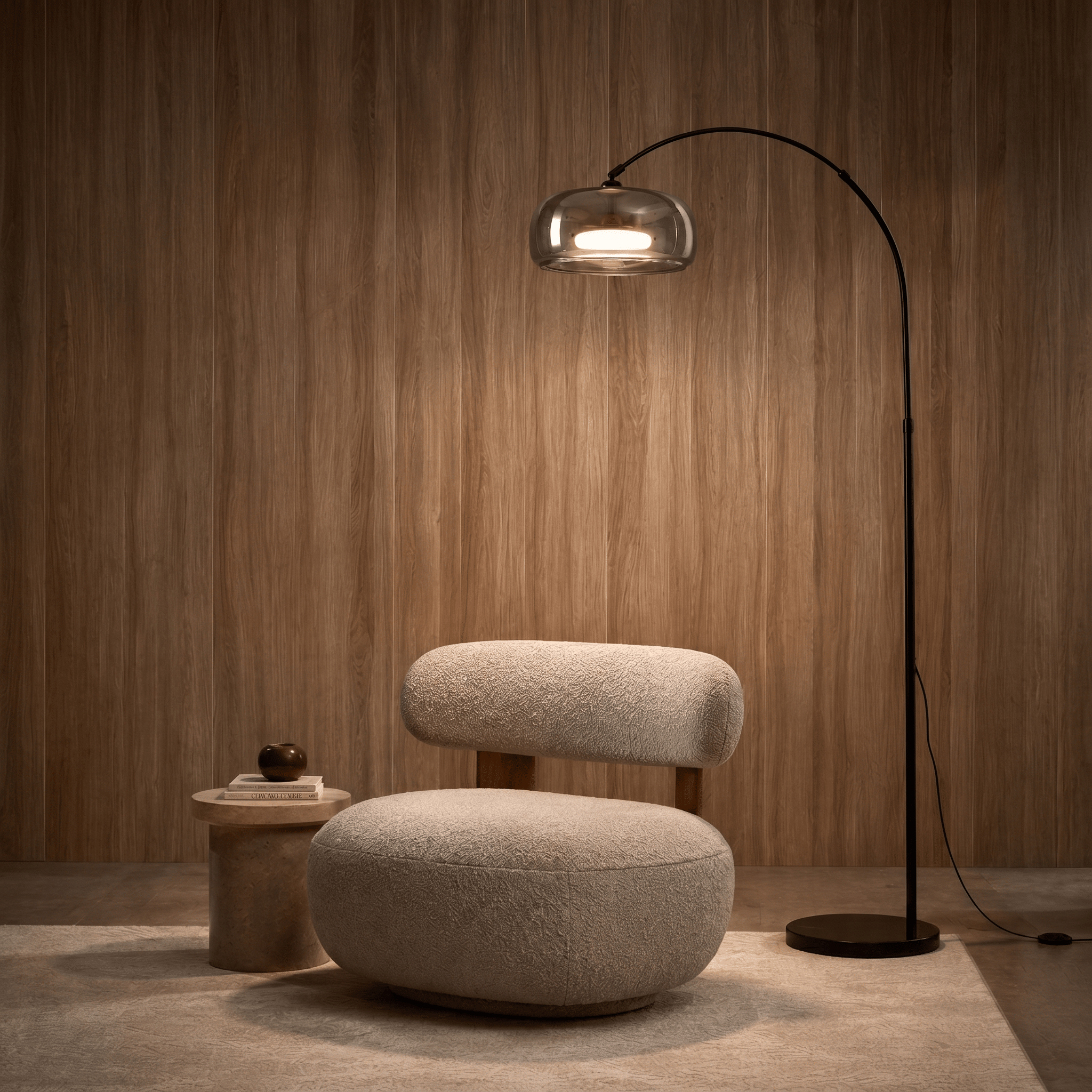 Nimbus Arc Floor Lamp - Artspire Home
