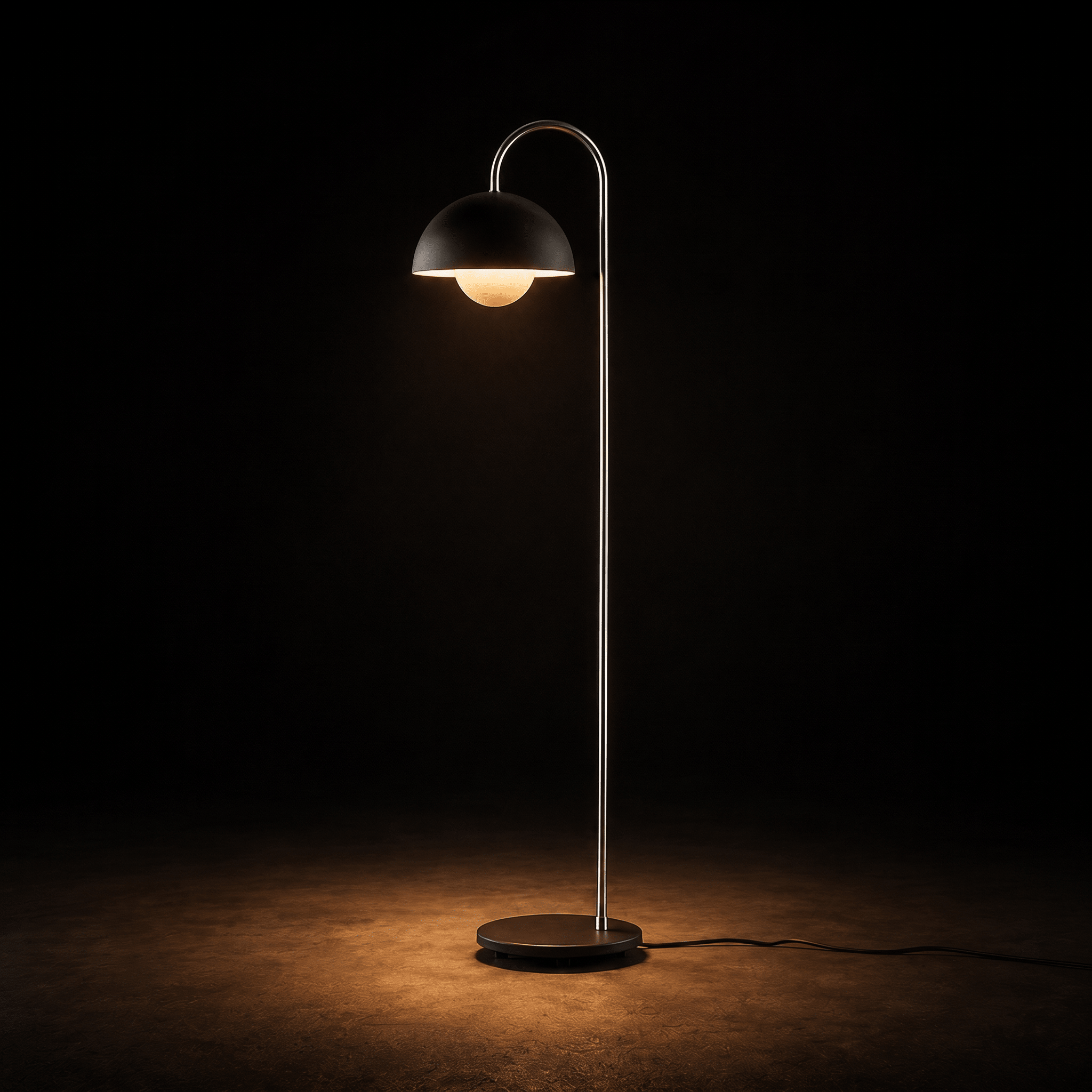 Noctra Arc Bloom Floor Lamp - Artspire Home