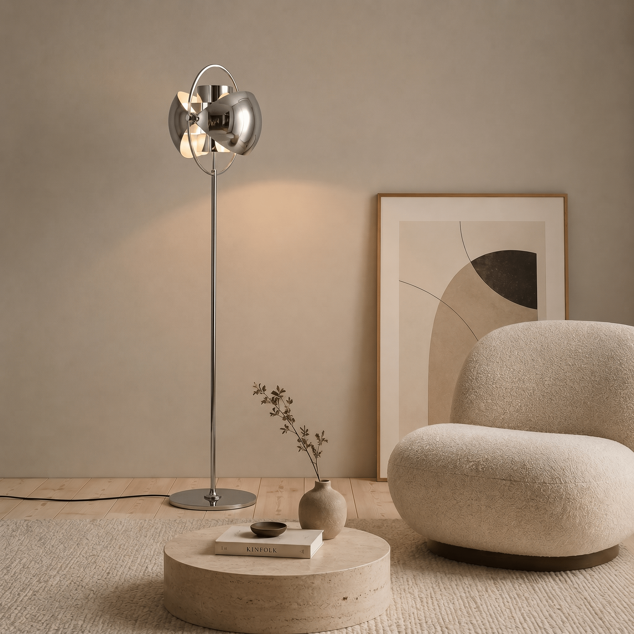Orbit Shift Rotating Floor Lamp - Artspire Home