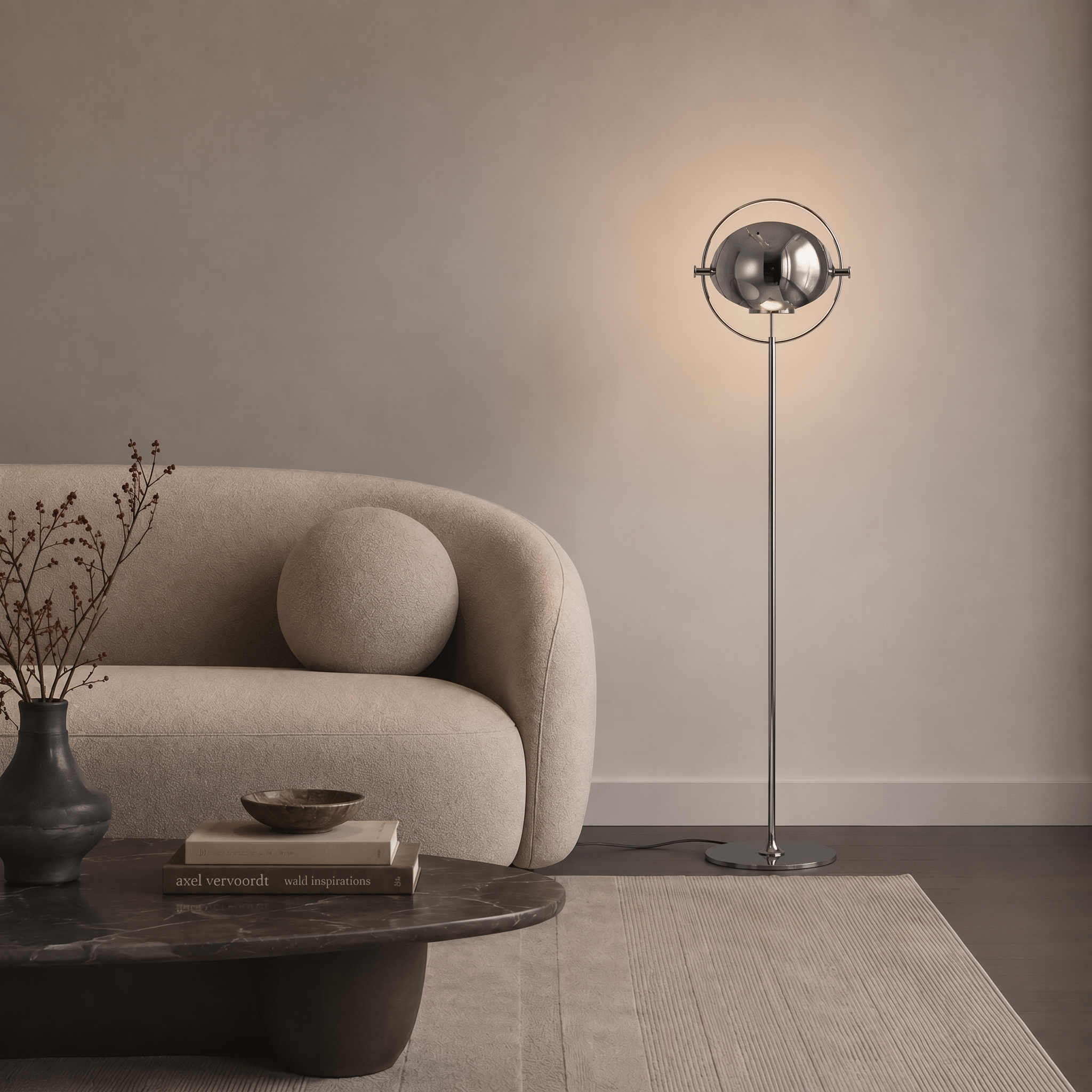 Orbit Shift Rotating Floor Lamp - Artspire Home