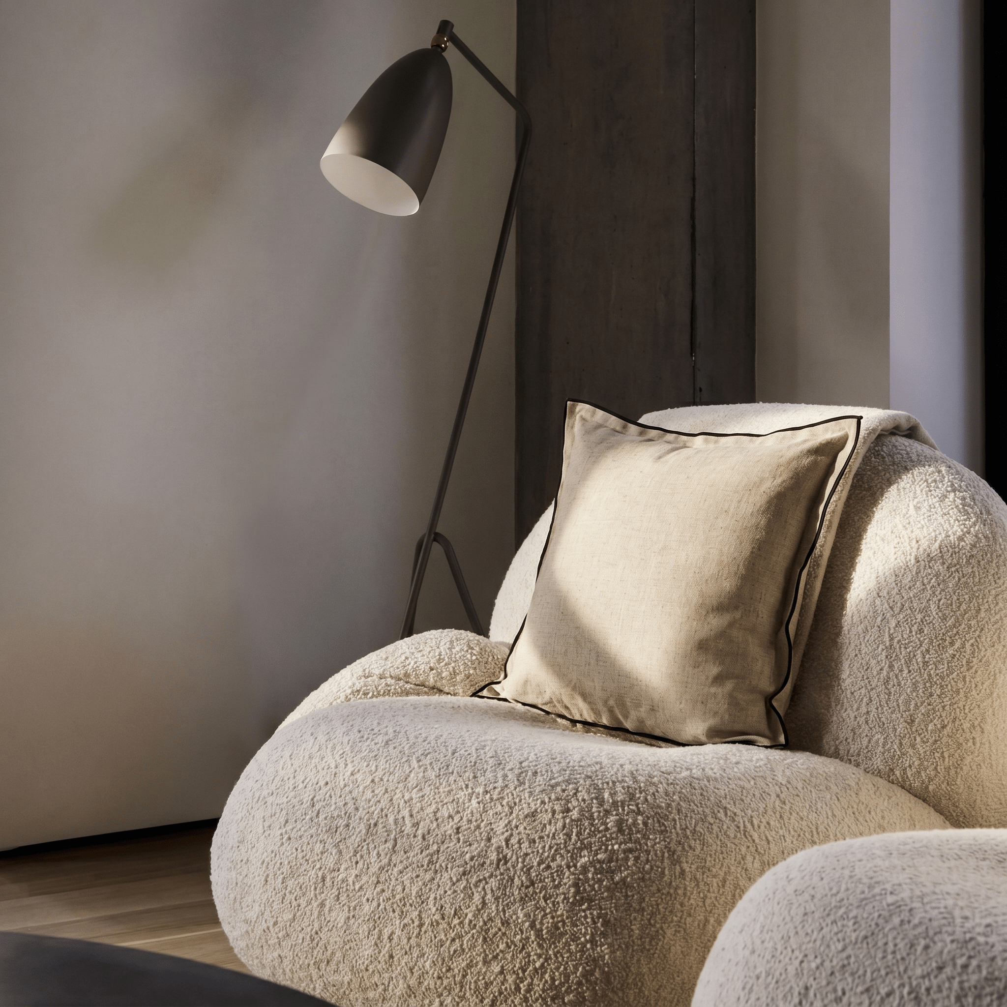 Outline Linen Cushion Cover - Artspire Home