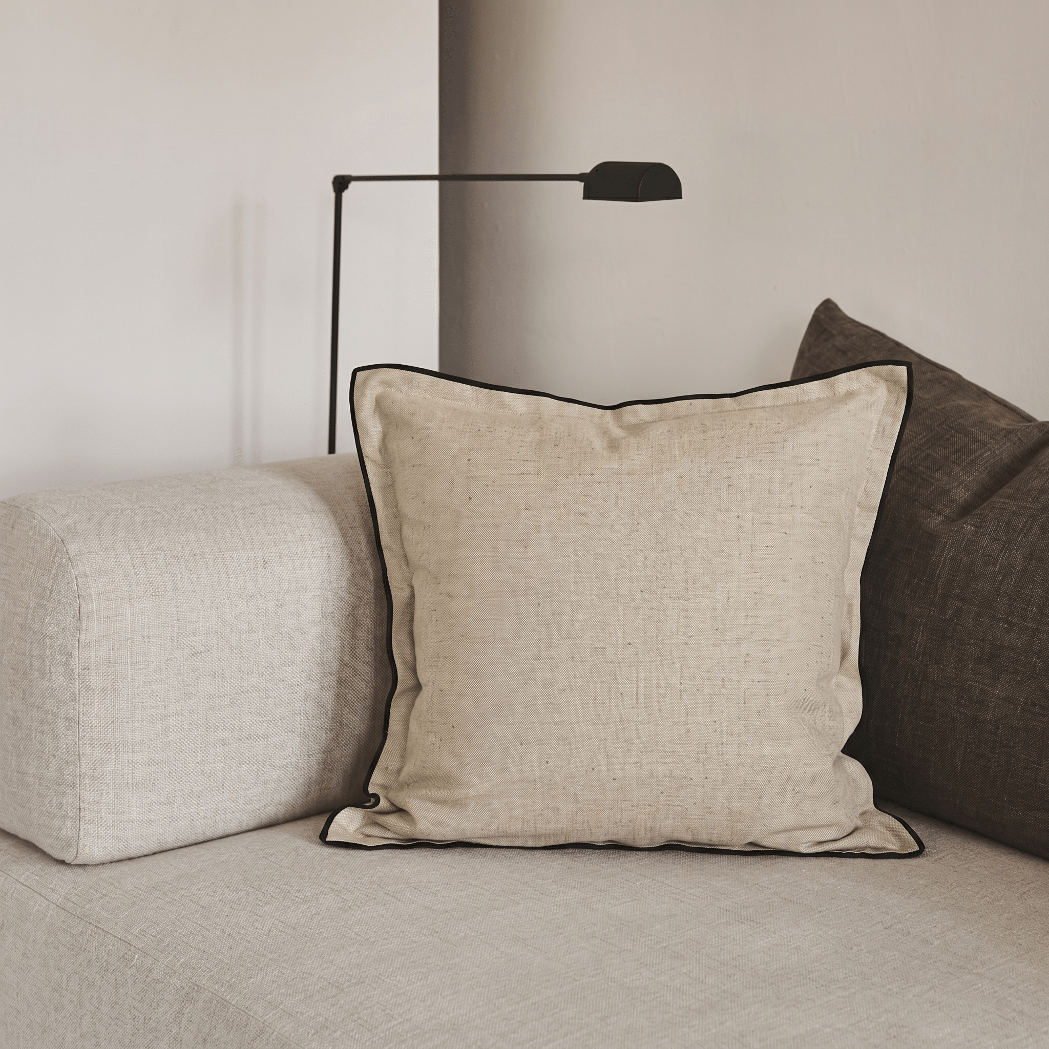 Outline Linen Cushion Cover - Artspire Home