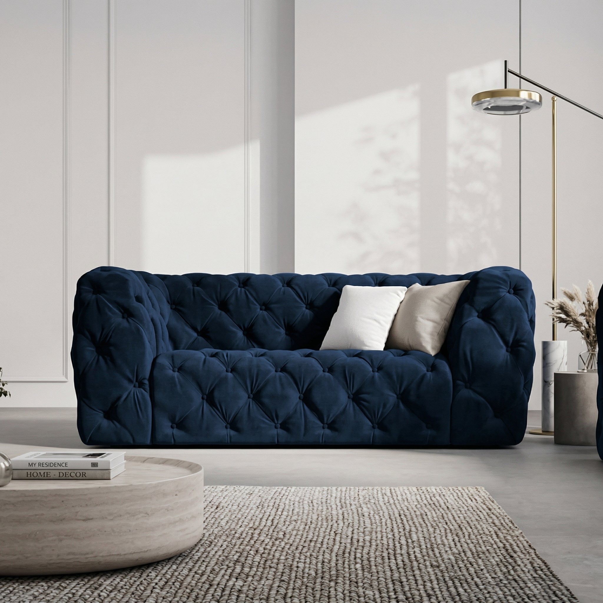 Oxford Sofa - Contemporary Button Sofa - Artspire Home