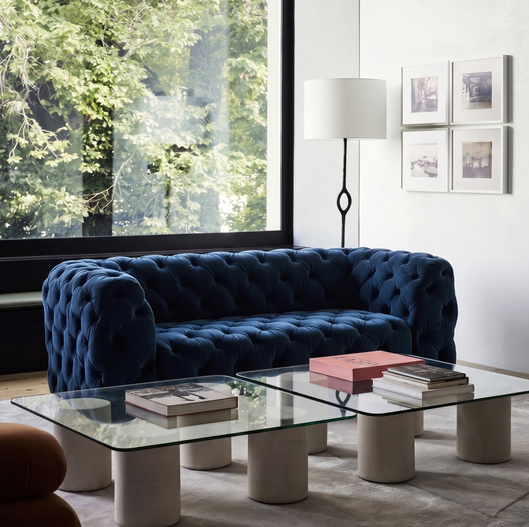 Oxford Sofa - Contemporary Button Sofa - Artspire Home