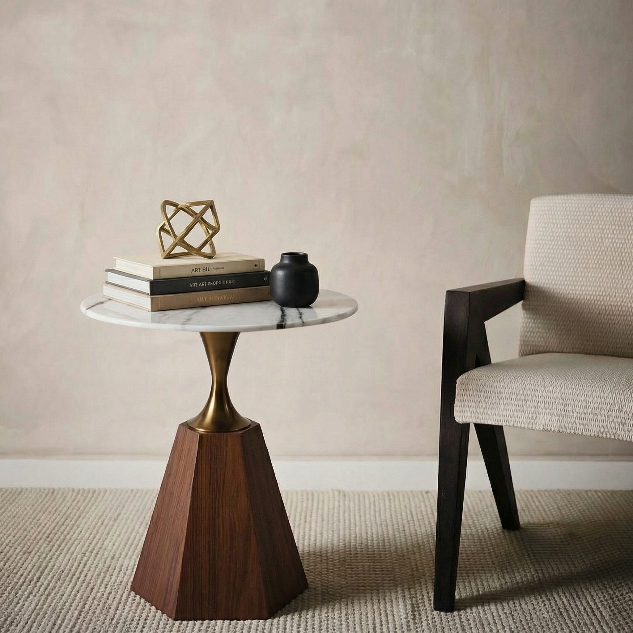 Pic Ivoire Side Table - Artspire Home
