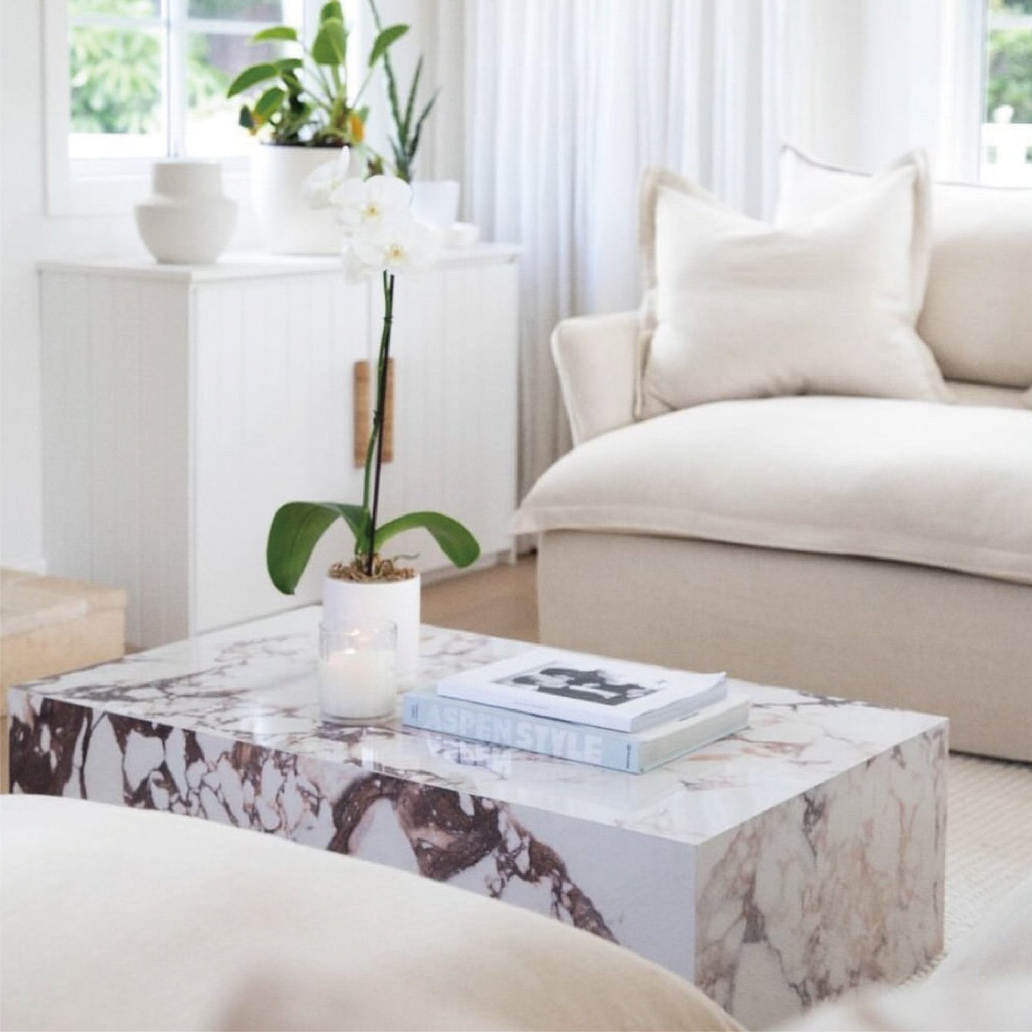 Plinth Table - Demeter Coffee Table - Artspire Home