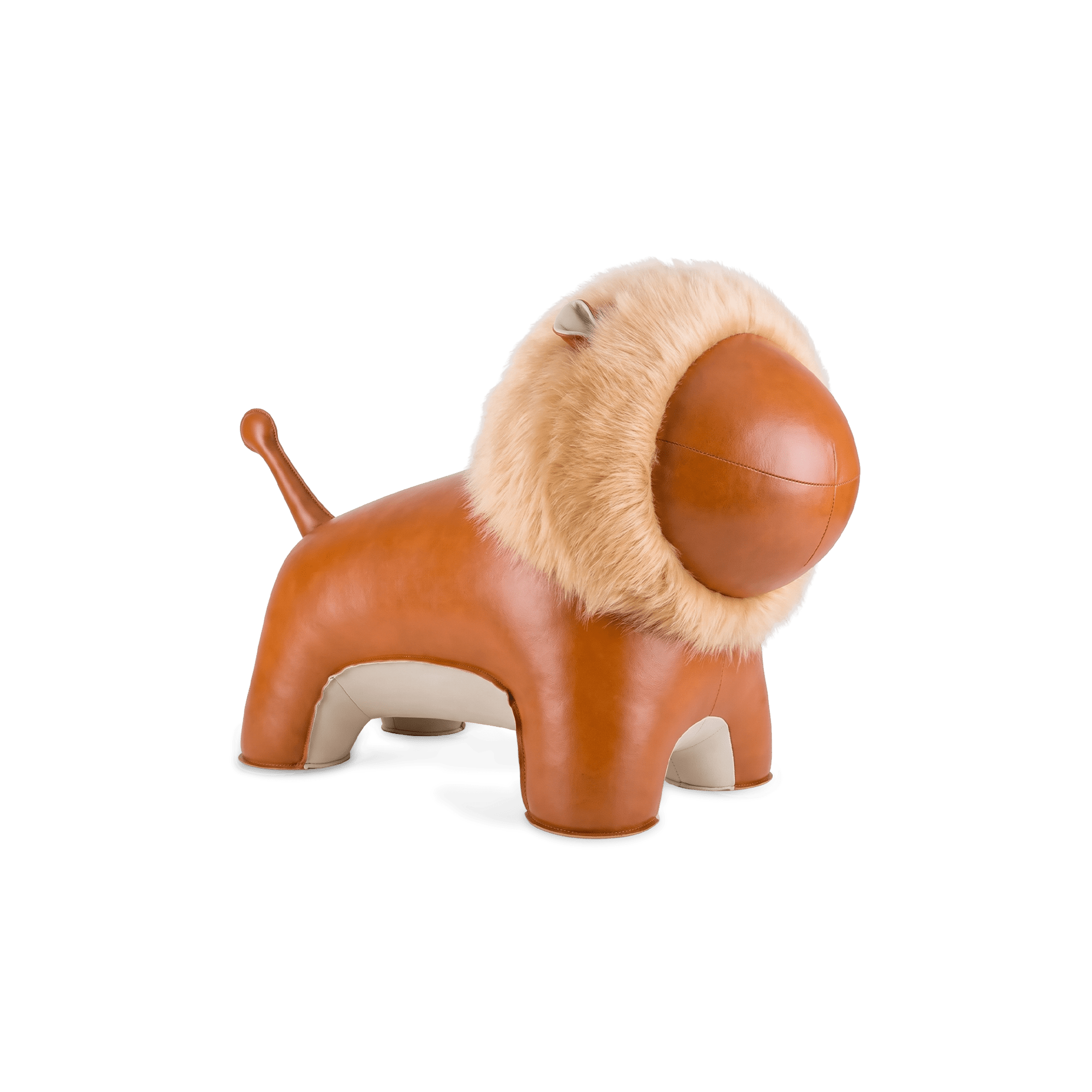 Plush Mane Lion Chair - Artspire Home