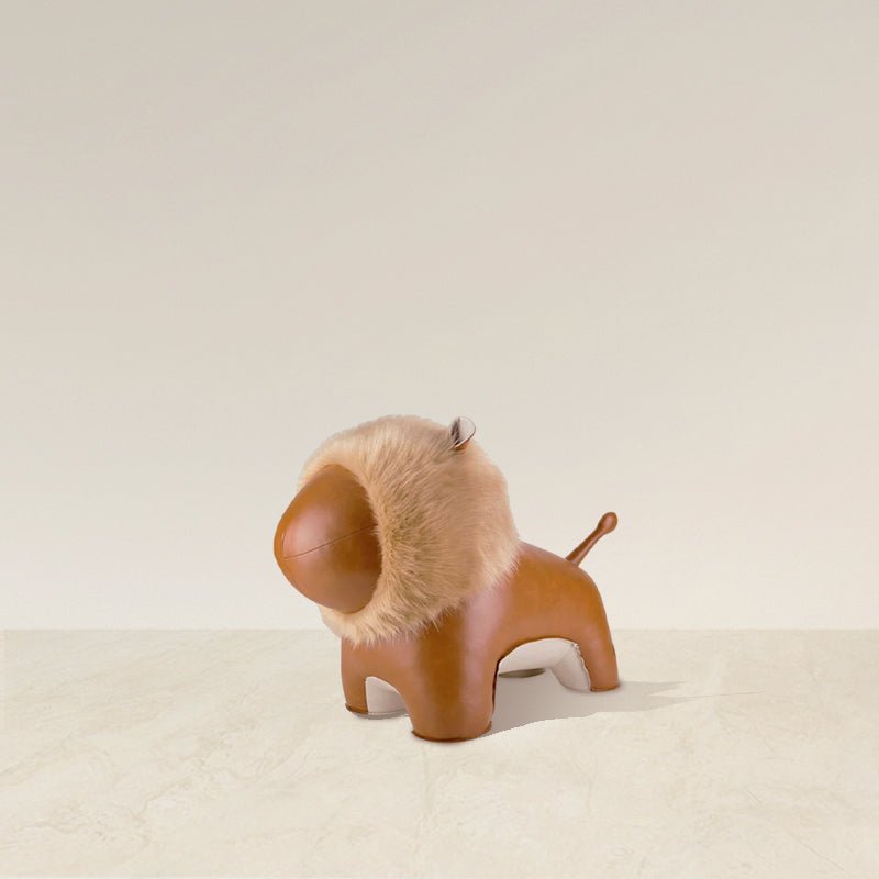 Plush Mane Lion Chair - Artspire Home