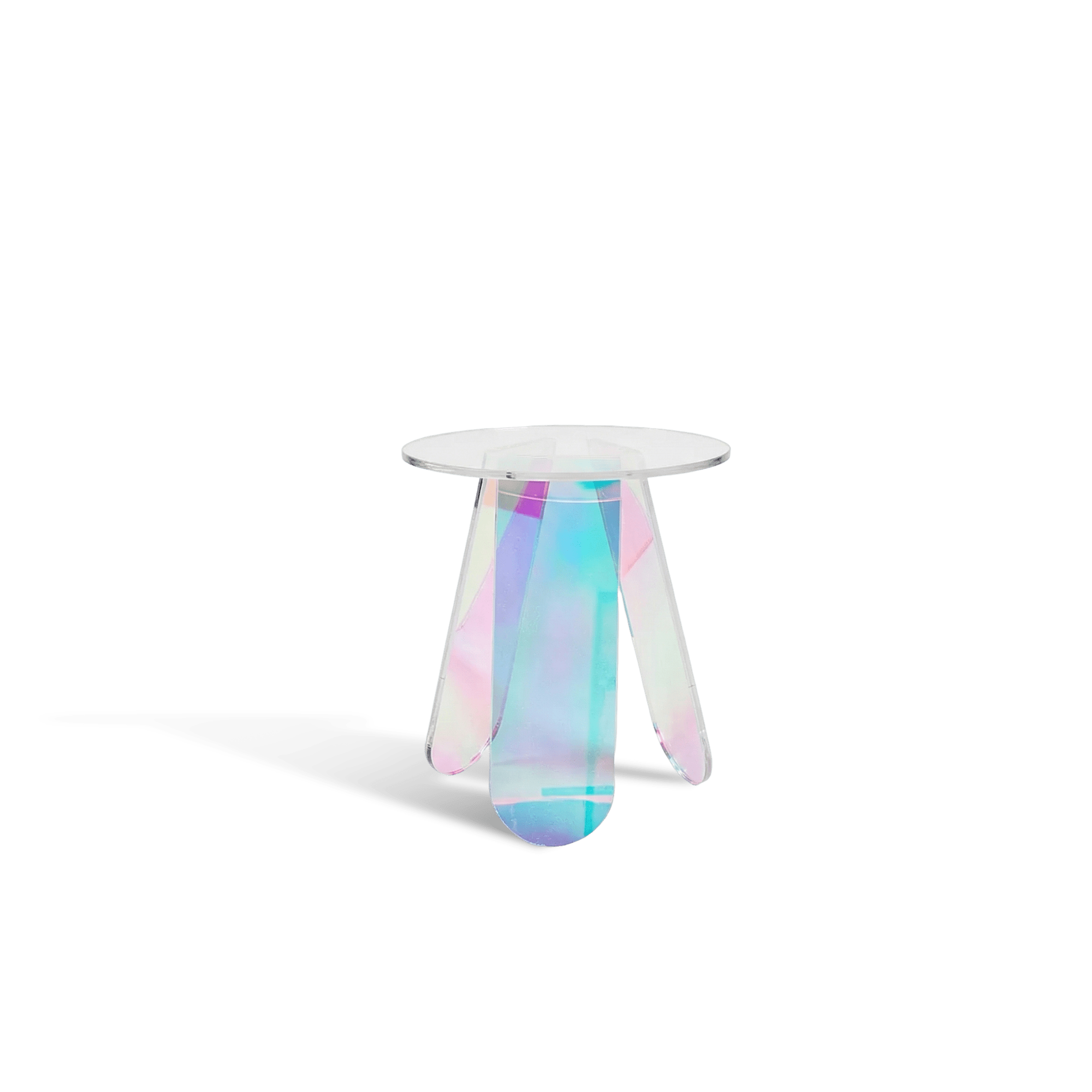 Rainbow Clair Side Table - Artspire Home