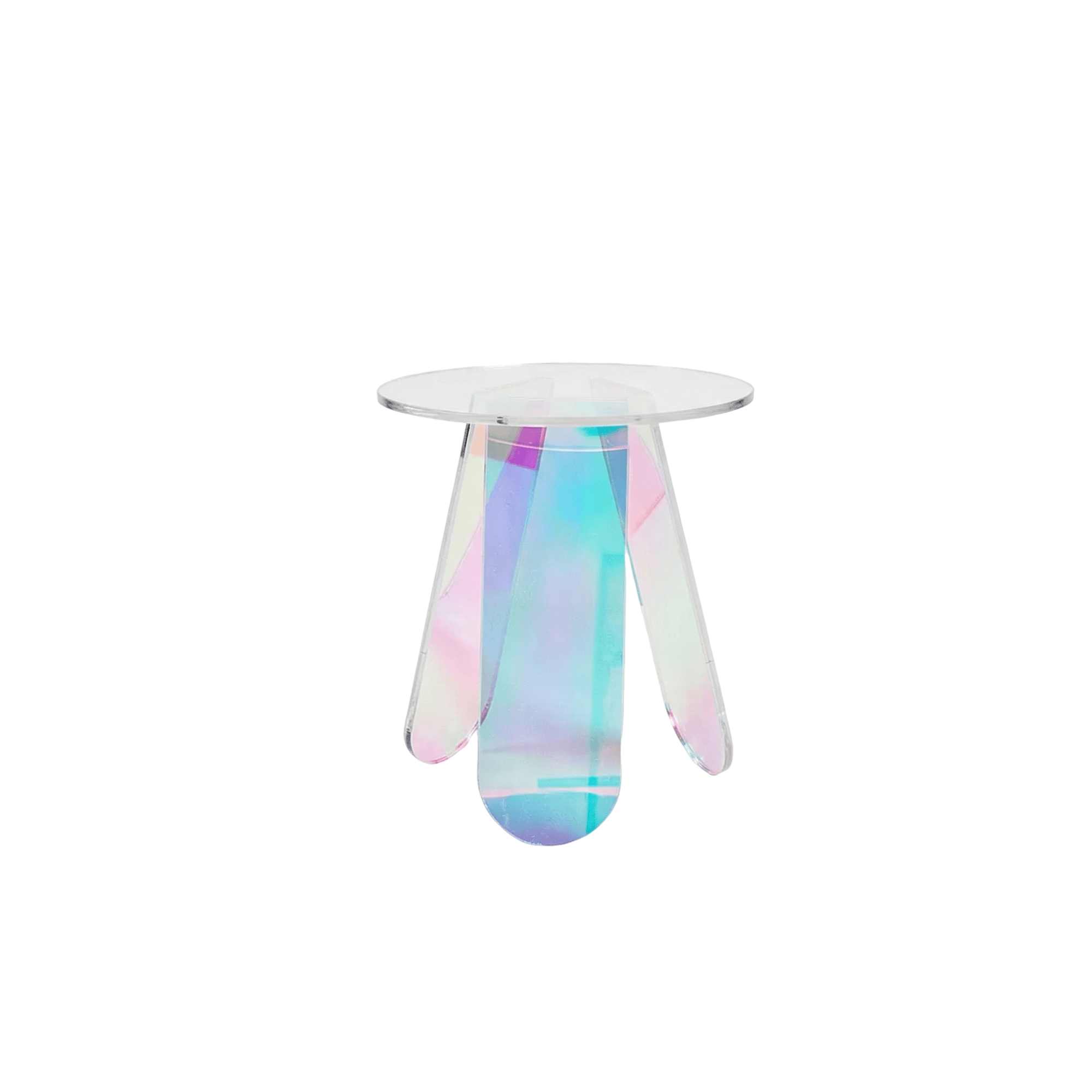 Rainbow Clair Side Table - Artspire Home