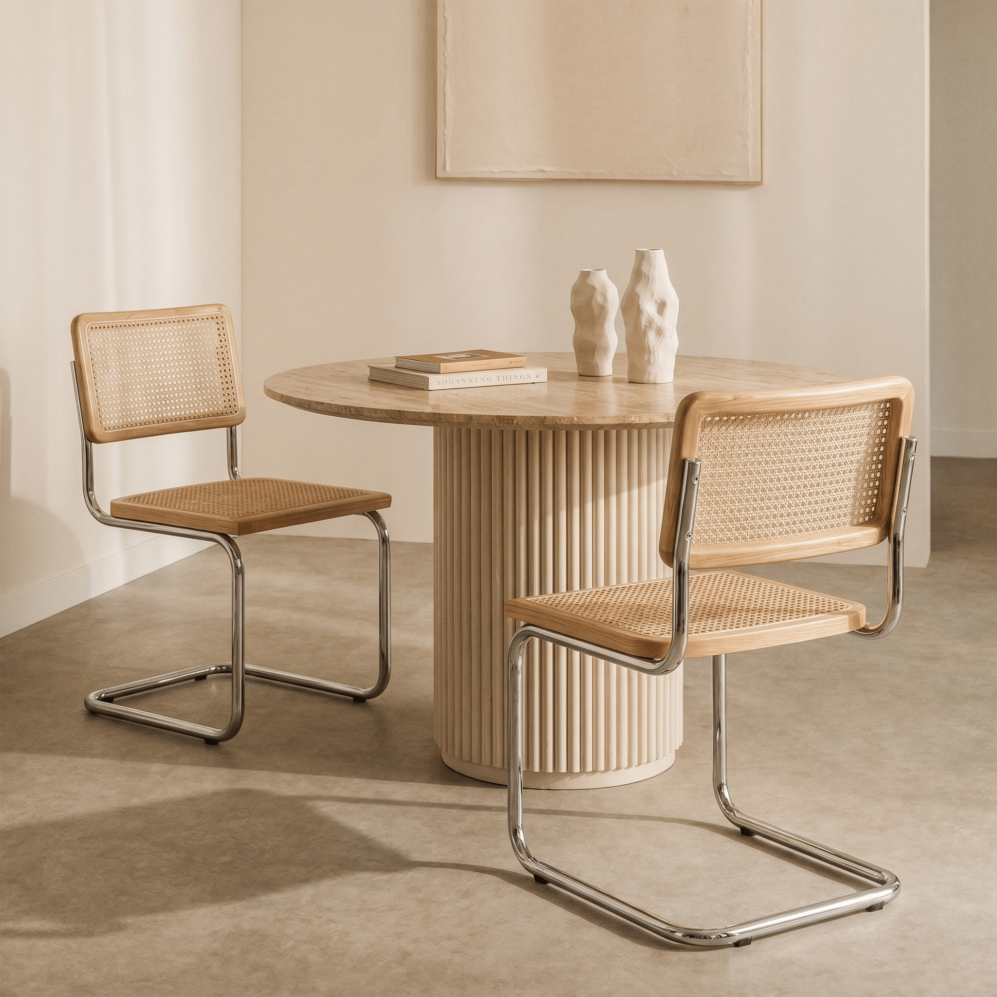 Rattan Cantilever Chair - Artspire Home