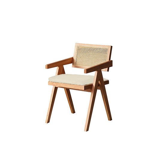 Rattan Chair With Armrests - Artspire Home