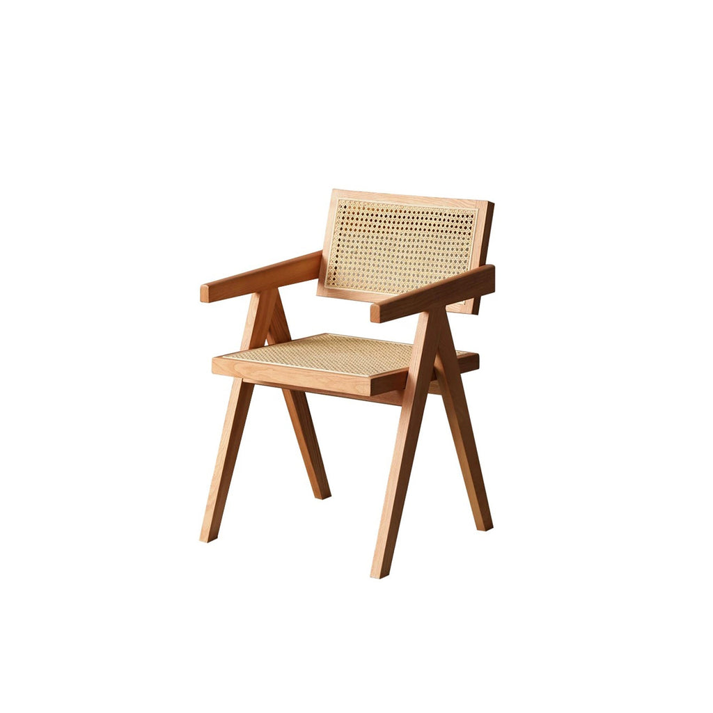 Rattan Chair With Armrests - Artspire Home