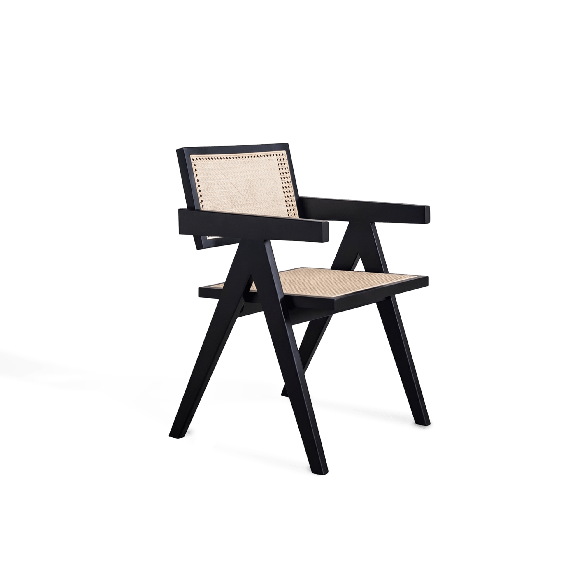 Rattan Chair With Armrests - Artspire Home