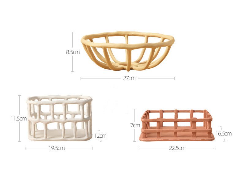 Resin Fruit Basket - Artspire Home