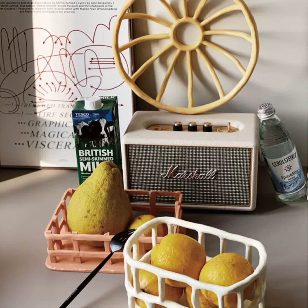 Resin Fruit Basket - Artspire Home