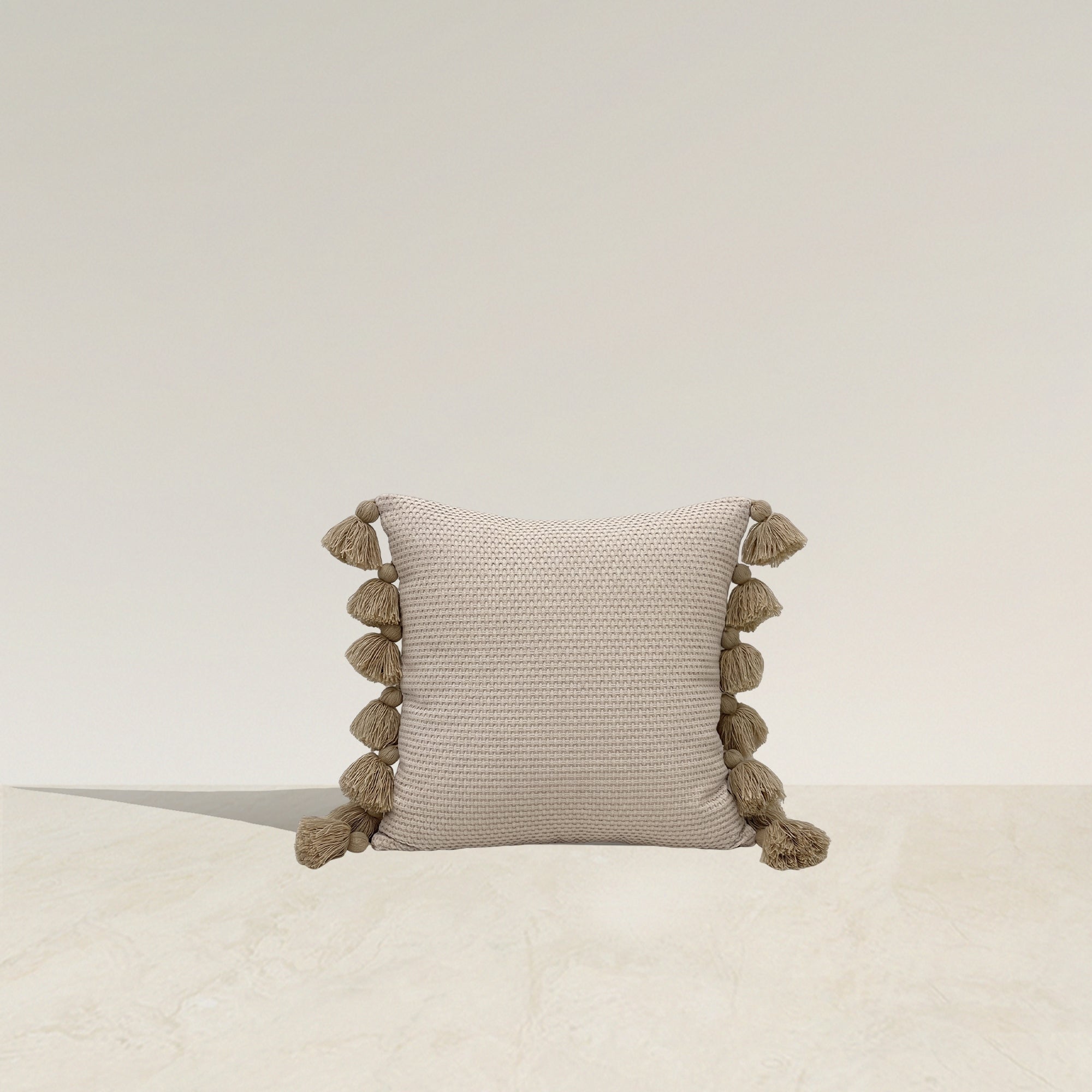 Sandy Tassel Cushion - Artspire Home