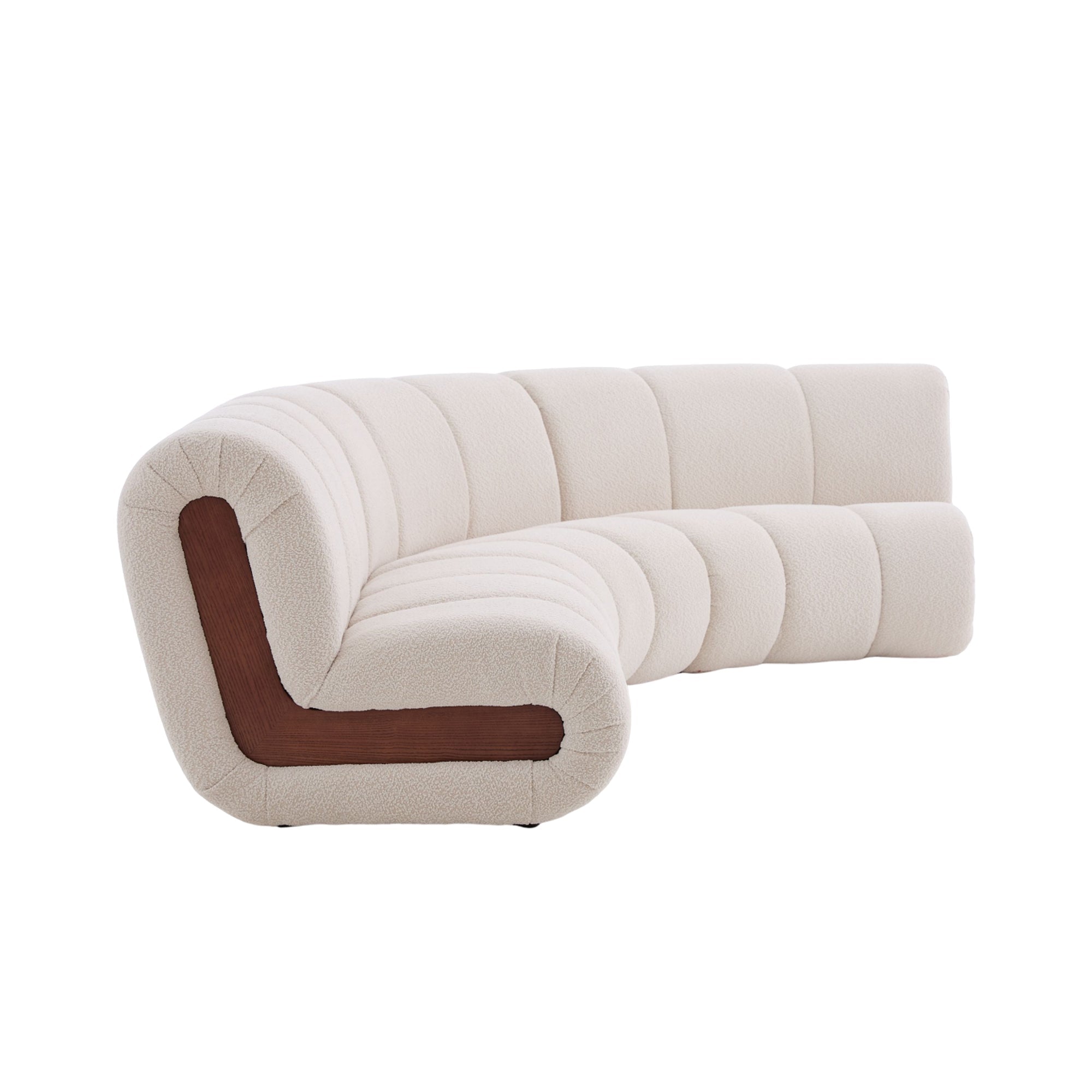 Sculptura Curved Corner Sofa - Artspire Home