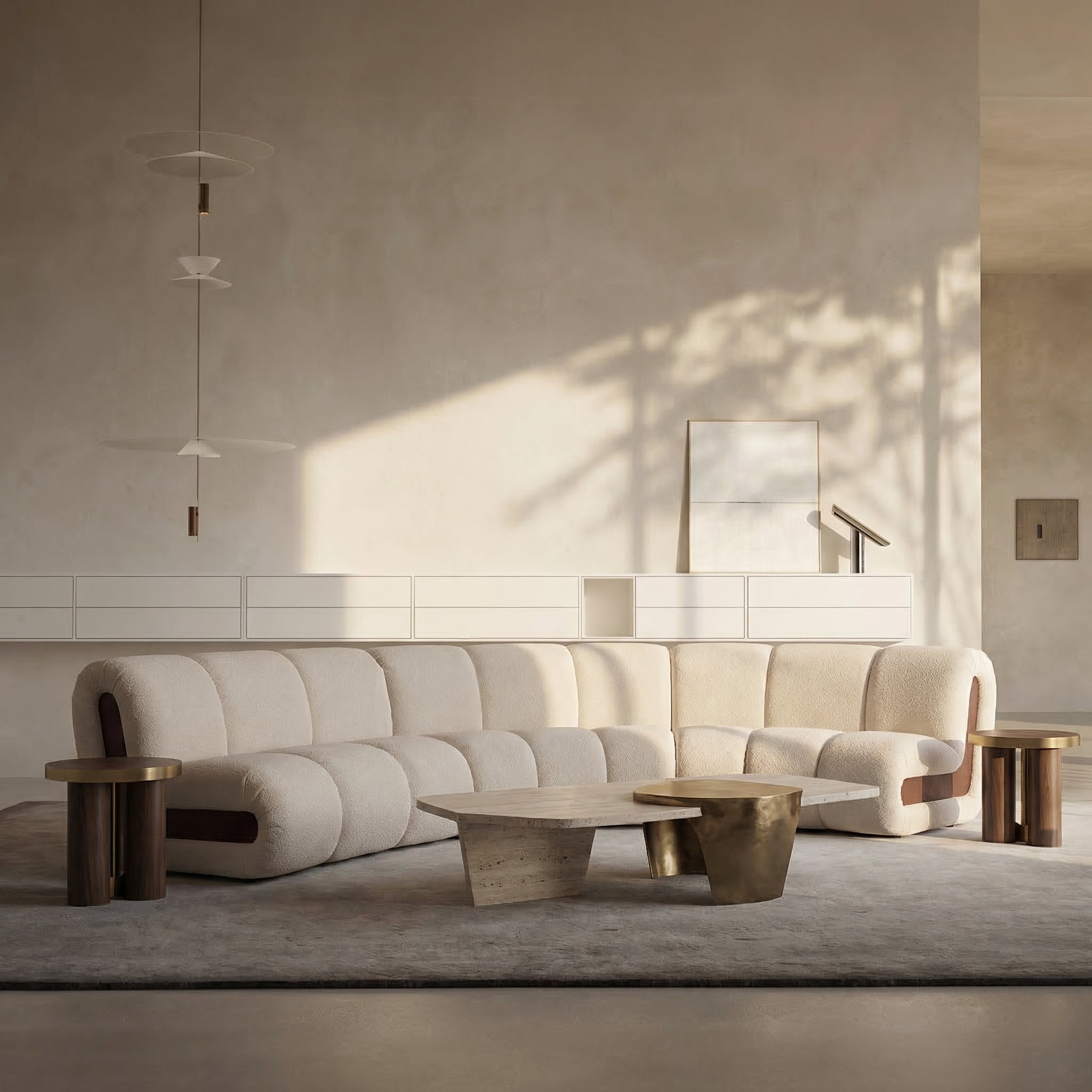 Sculptura Curved Corner Sofa - Artspire Home