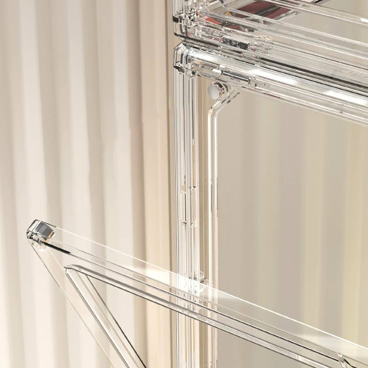 Side View Transparent Sneaker Box - Artspire Home