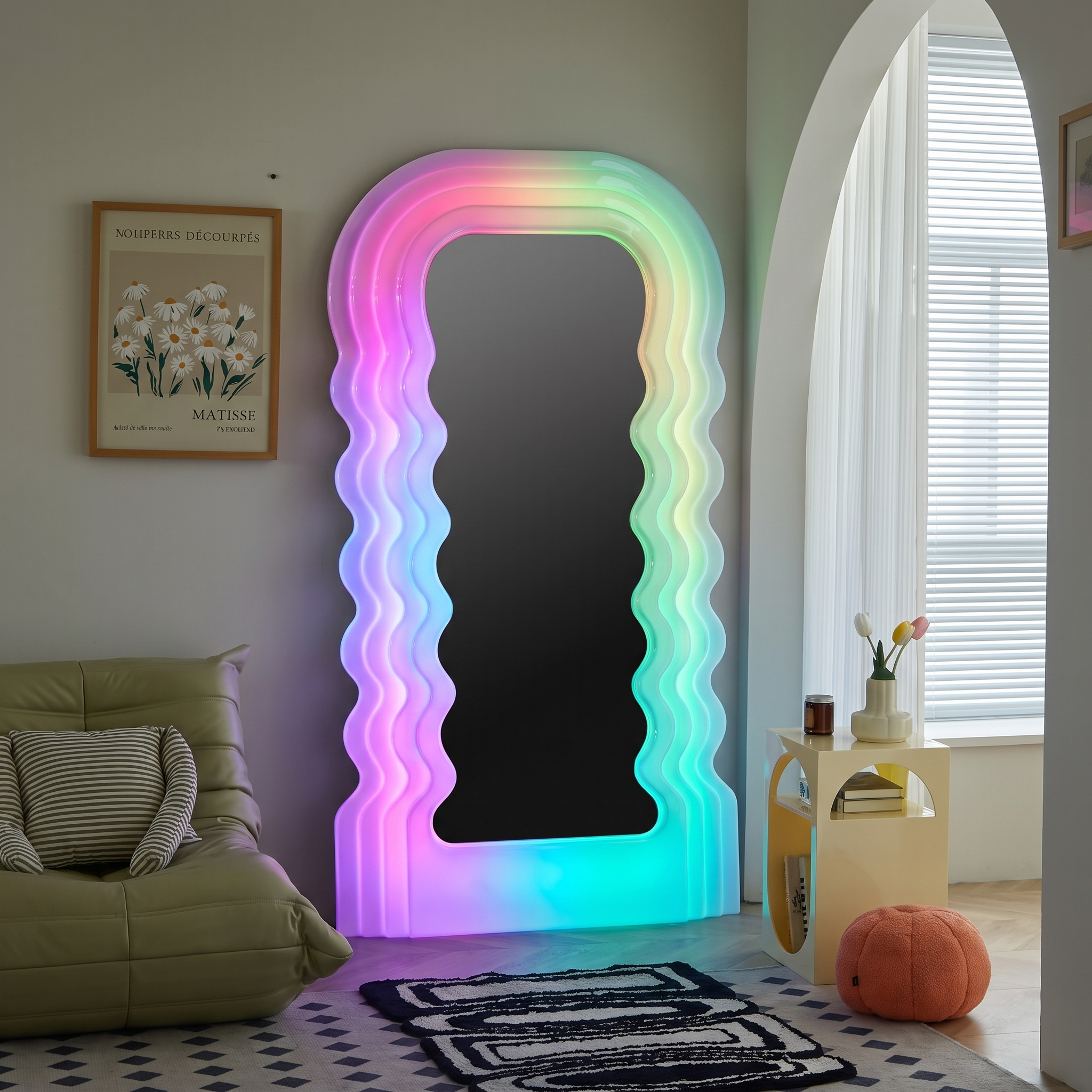 Solenne Floor Mirror - Artspire Home