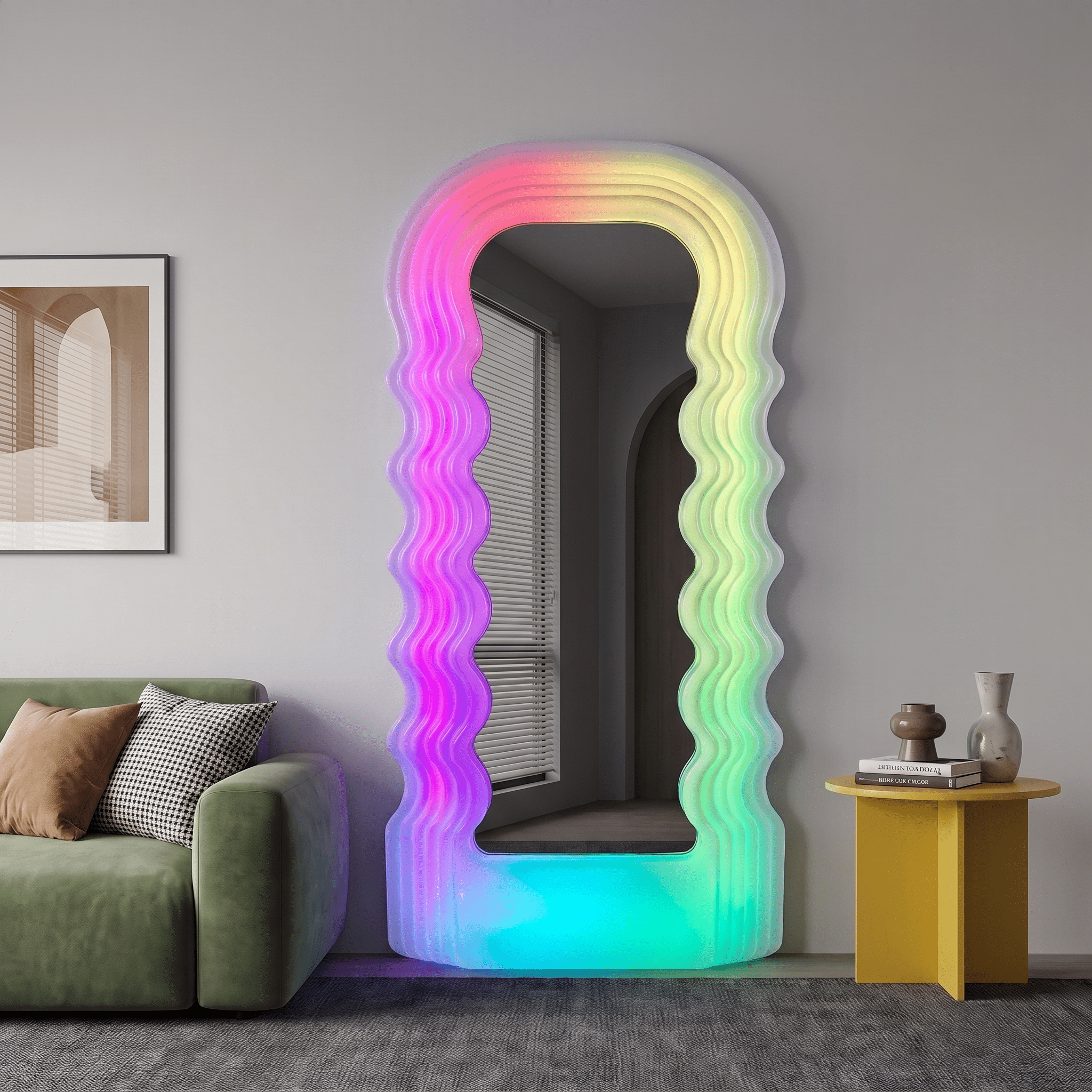 Solenne Floor Mirror - Artspire Home