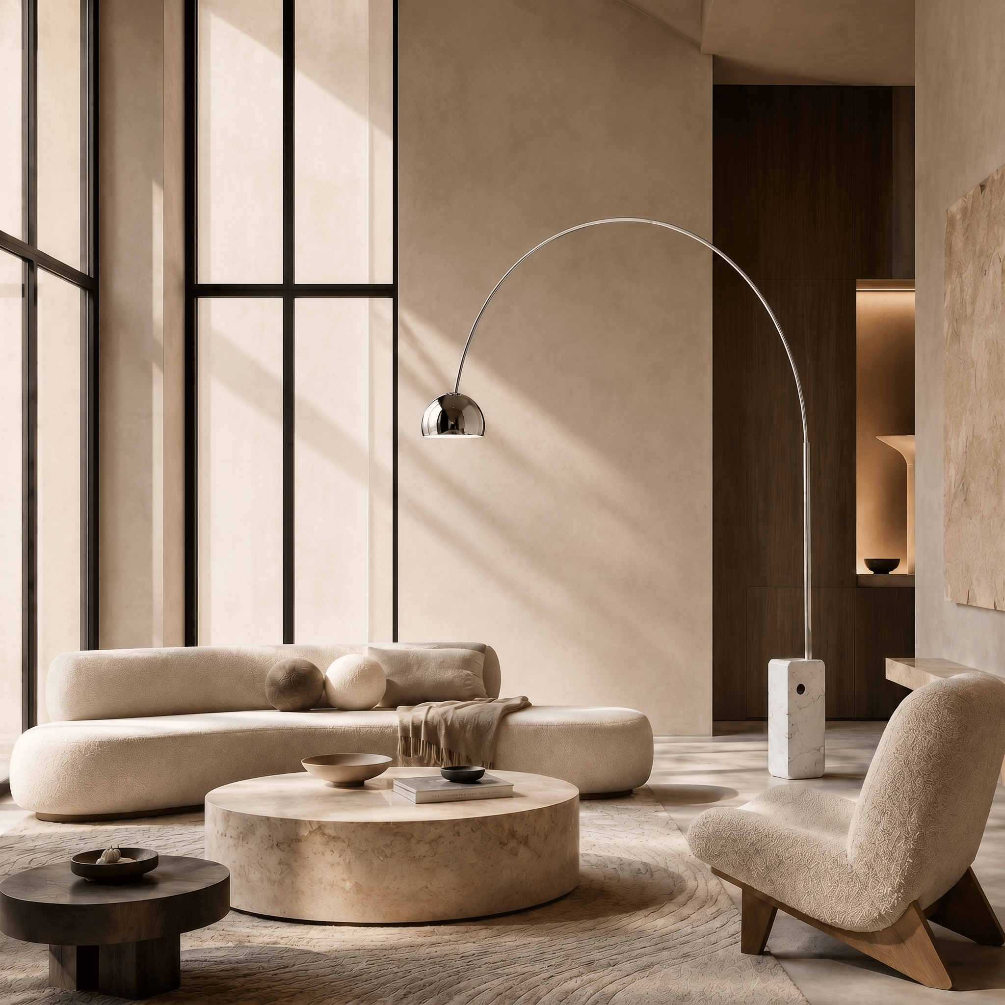 Steel Droop Floor Lamp - Artspire Home