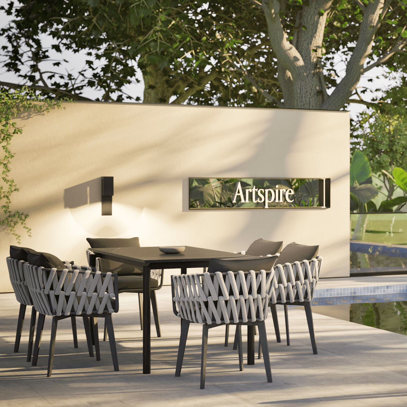 Stratus Garden Table - Artspire Home