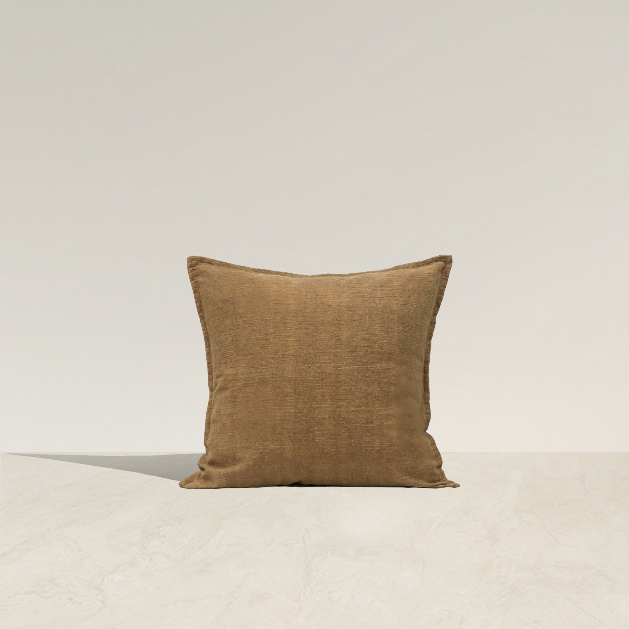 Tobacco Linen Cushion Cover - Artspire Home
