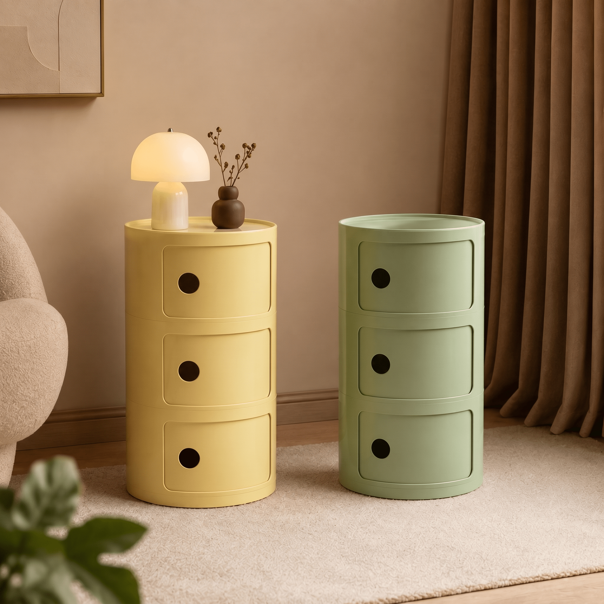 Tube Cabinet / Side Table - Artspire Home