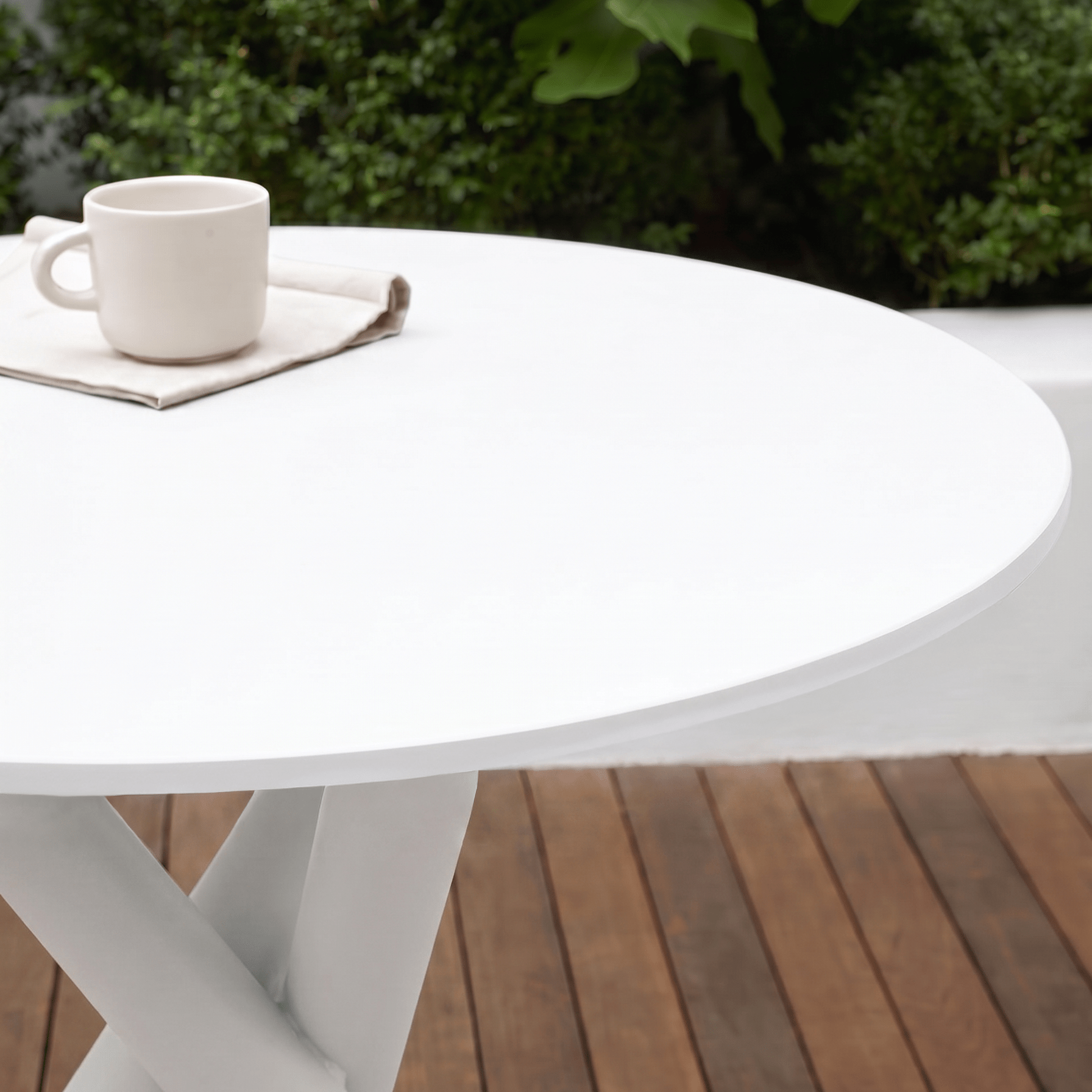 Twist Modern Outdoor Dining Table - Artspire Home
