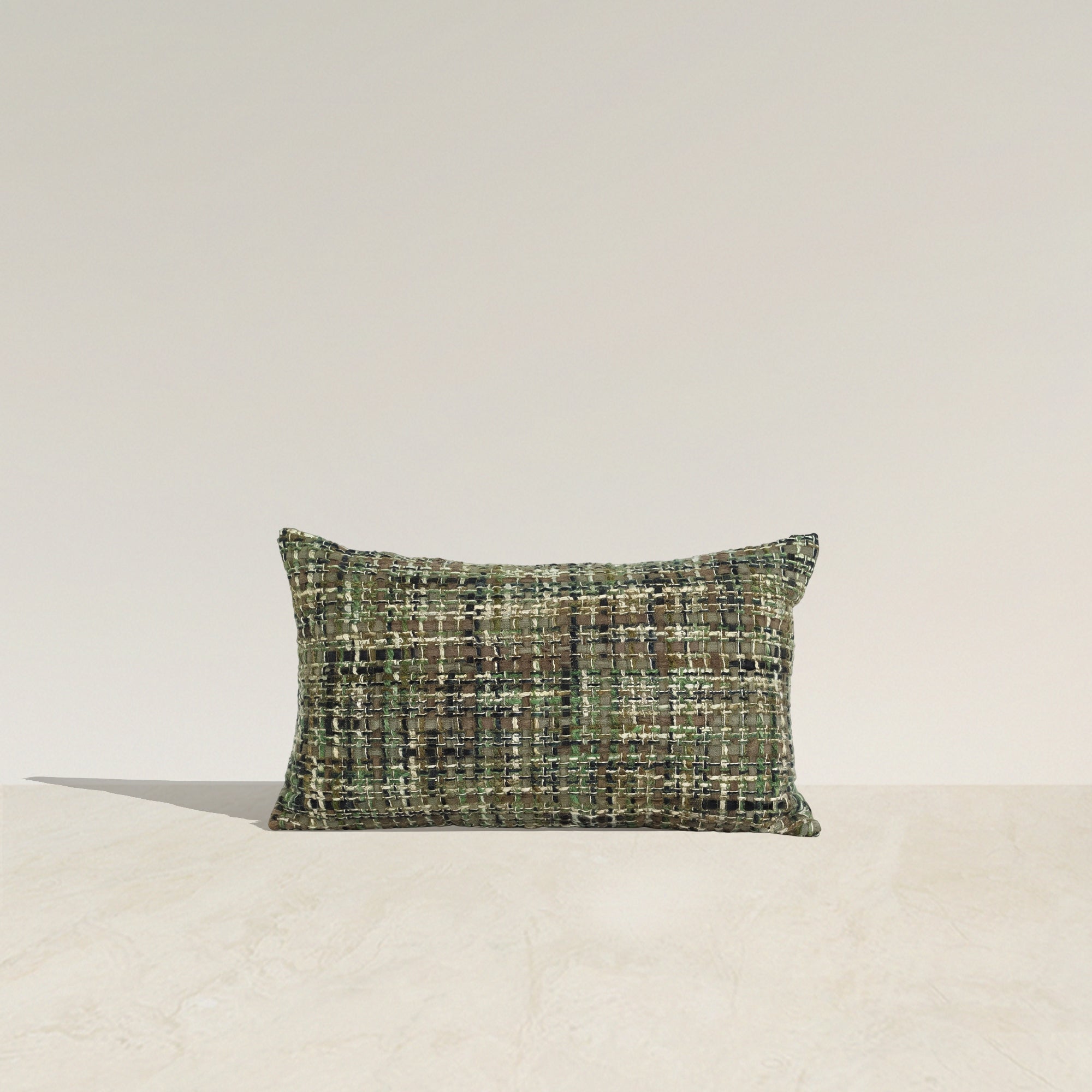Verdant Weave Lumbar Cushion Cover - Artspire Home