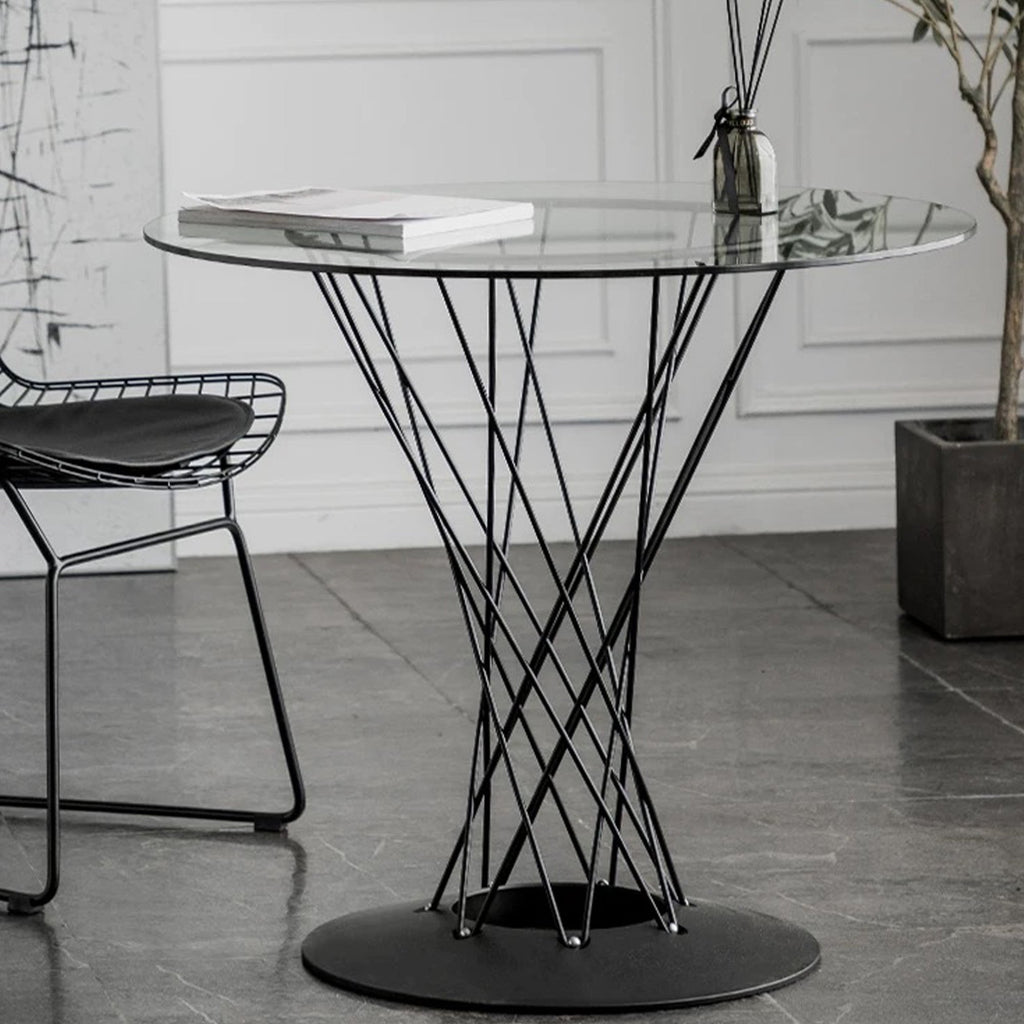 Vertex Glass Table - Artspire Home