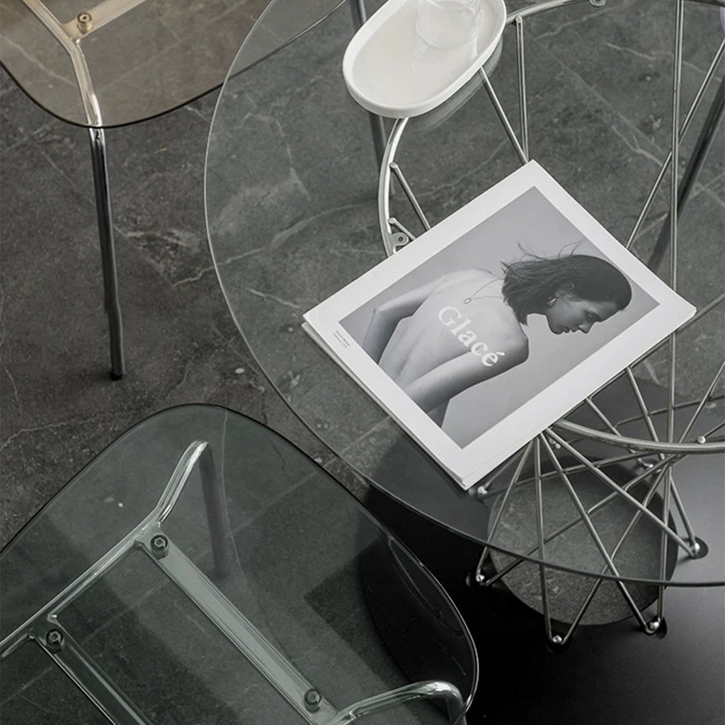 Vertex Glass Table - Artspire Home