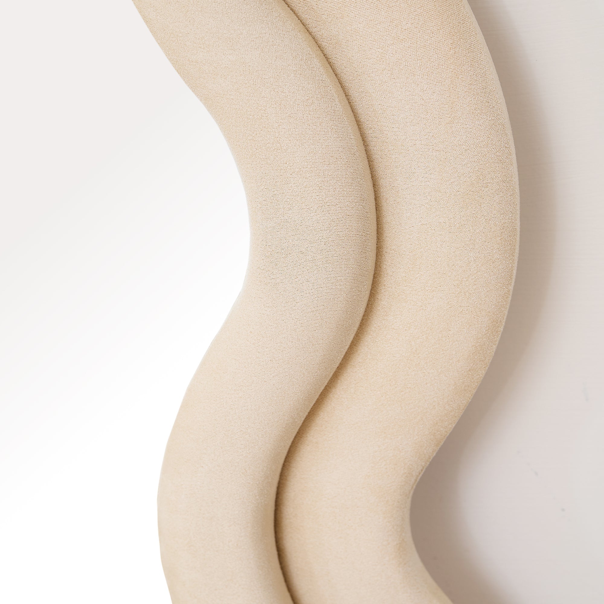 Wavy Mirror — Discover the Wavy Mirror, a sleek, wavy design that adds modern elegance to any (view 5)