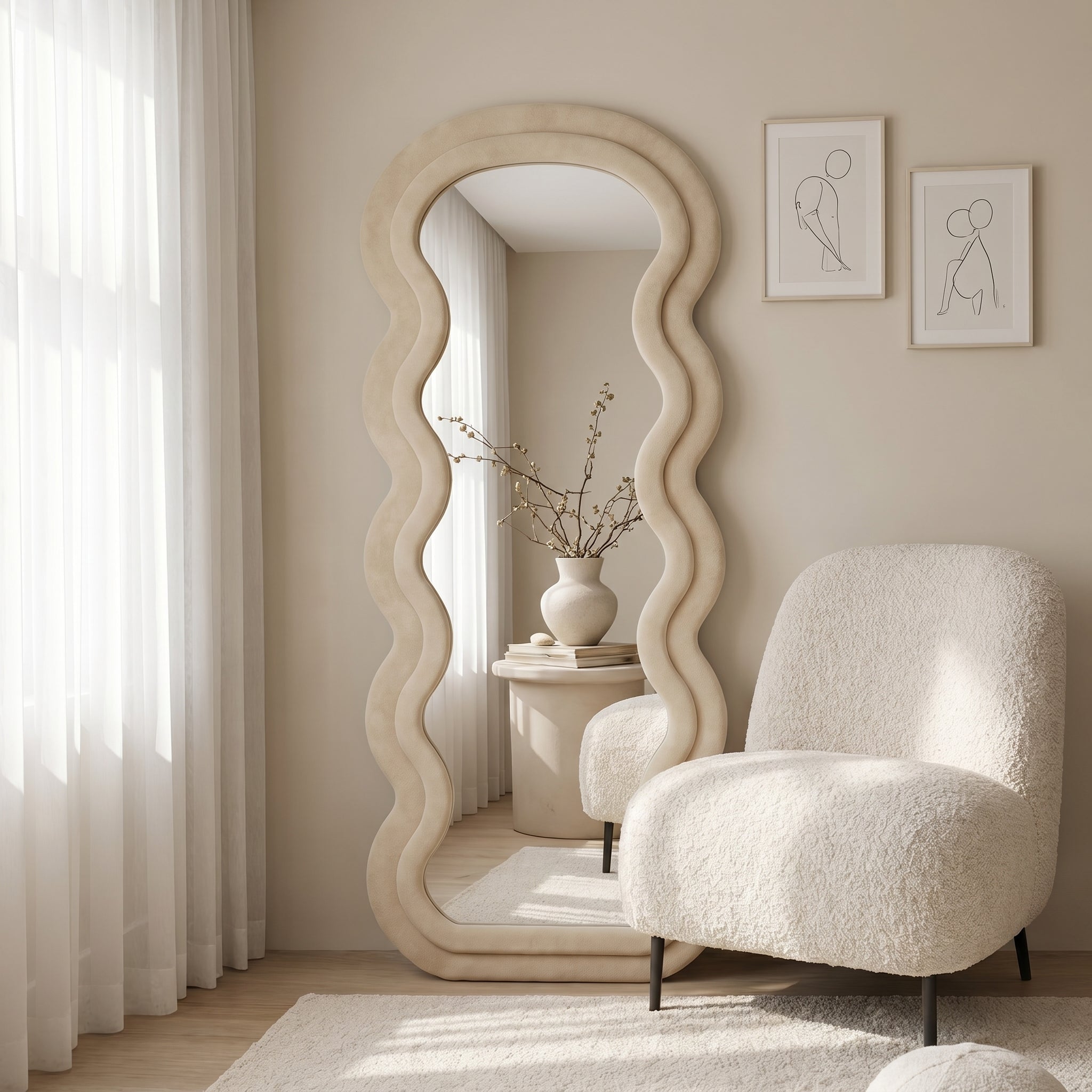 Wavy Mirror - Artspire Home